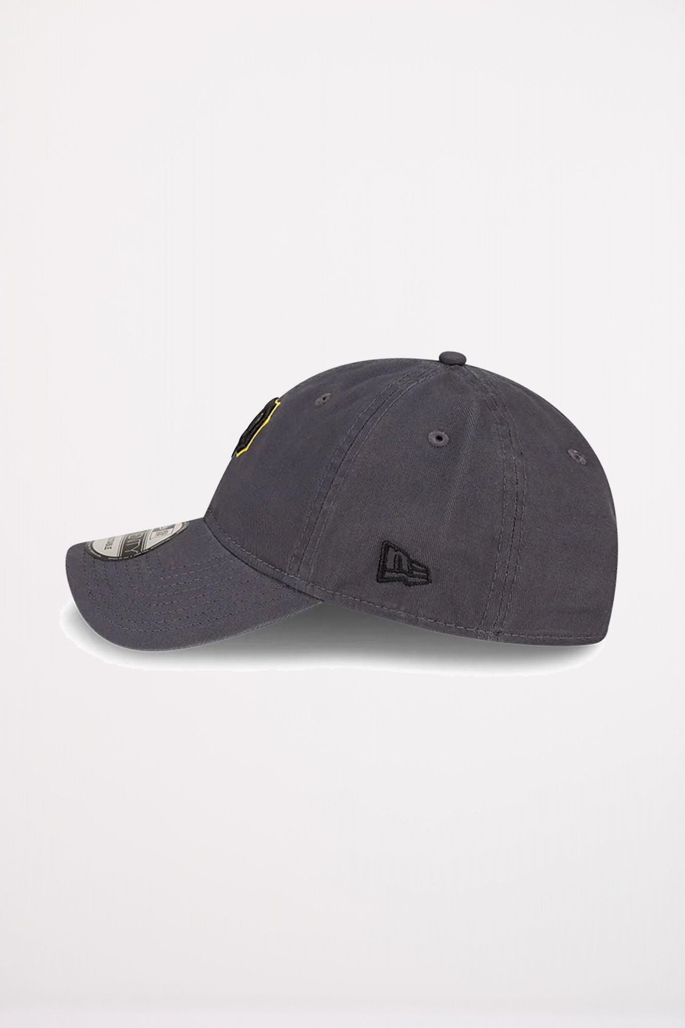 NEW ERA CORE CLASSIC DARK GREY 9TWENTY DE LOS PITTSBURGH PIRATES DE LA M en color AZUL (4)