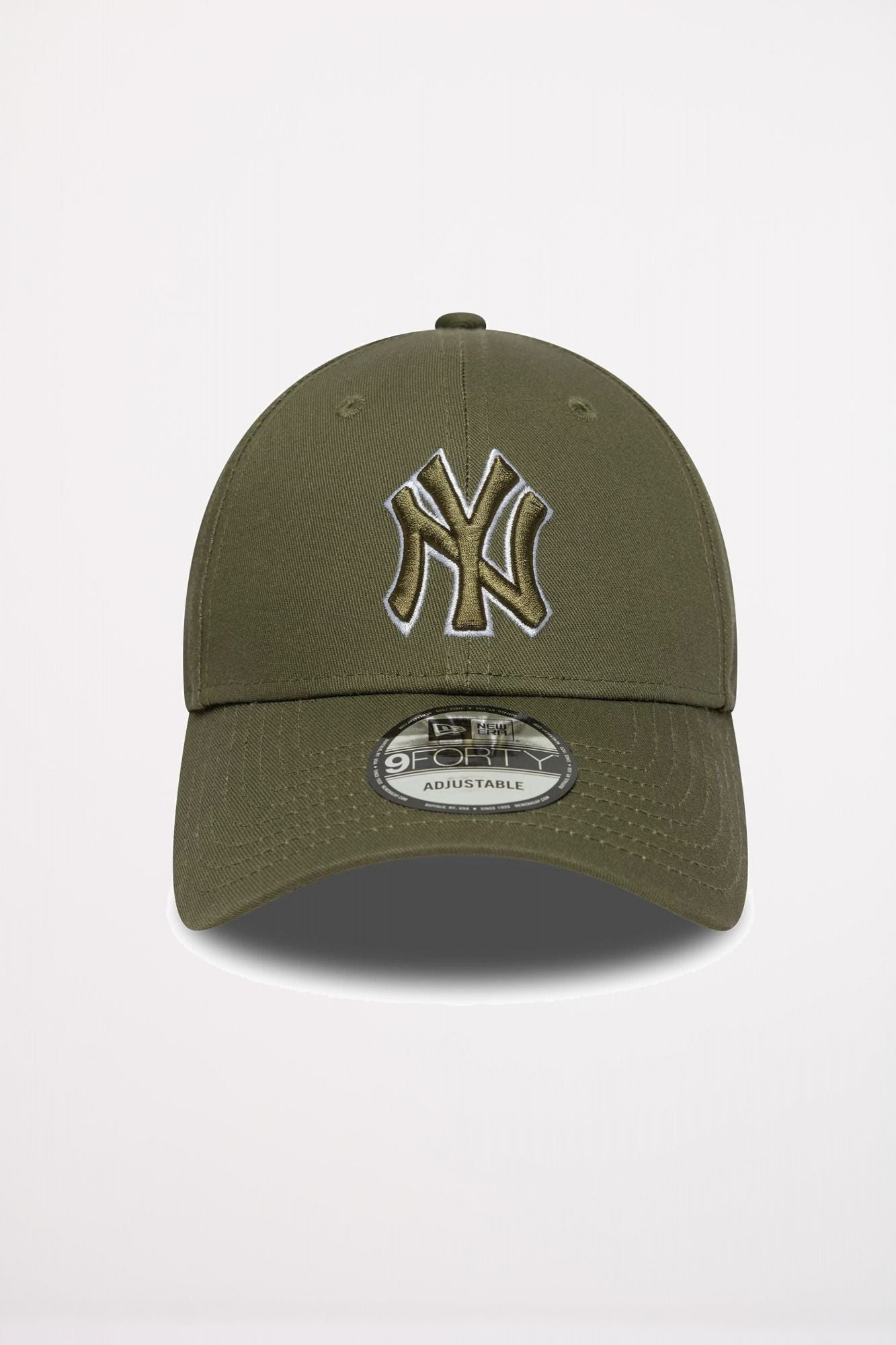 NEW ERA  NEW YORK YANKEES MLB OUTLINE 9FORTY en color VERDE (2)