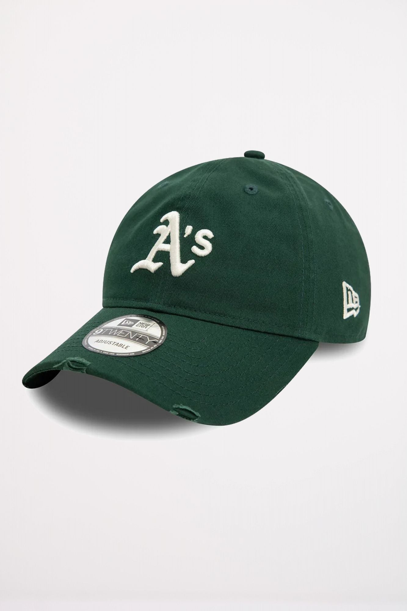 NEW ERA  DISTRESSED 9TWENTY OAKAT en color VERDE (1)