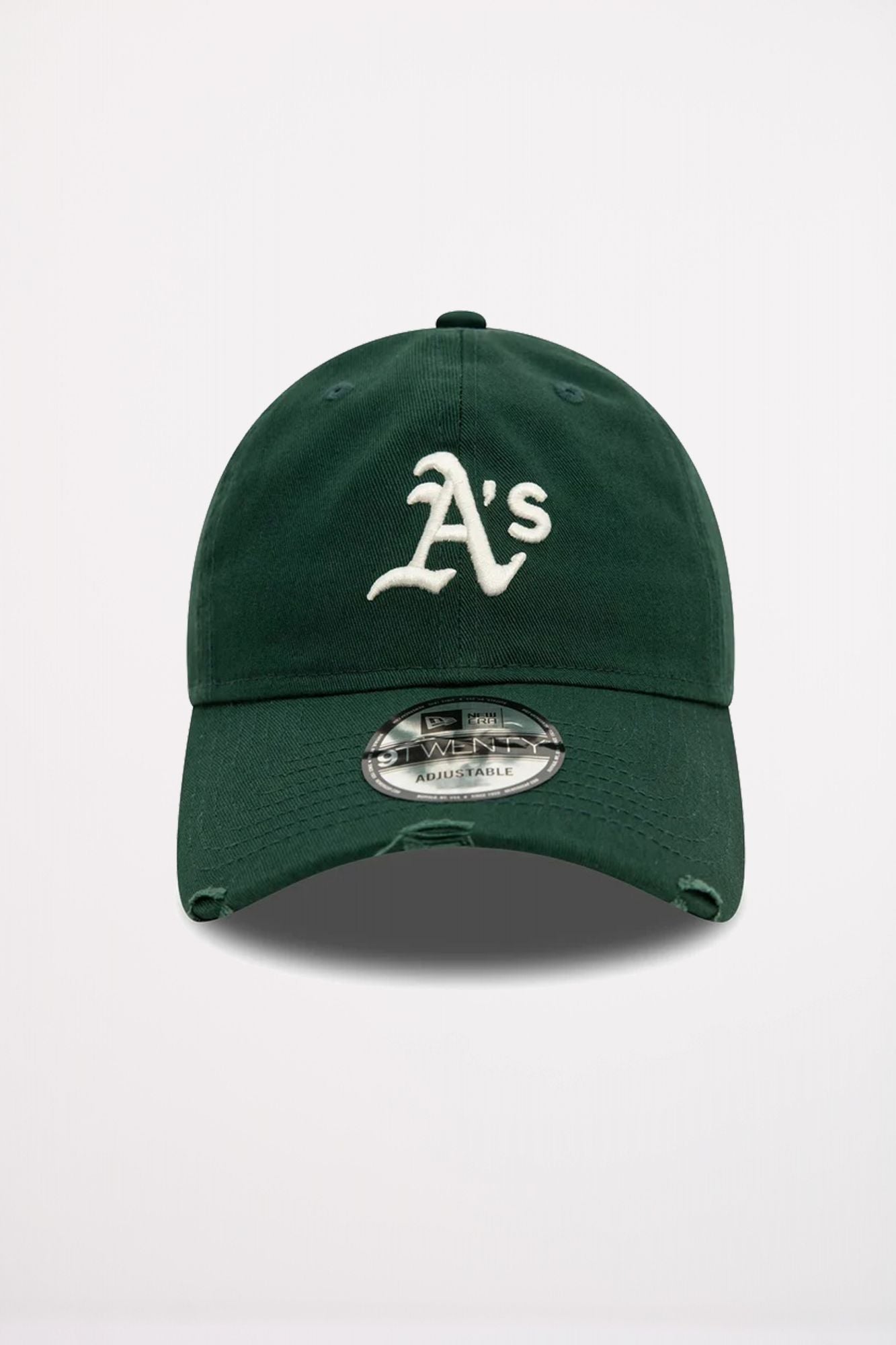 NEW ERA  DISTRESSED 9TWENTY OAKAT en color VERDE (2)