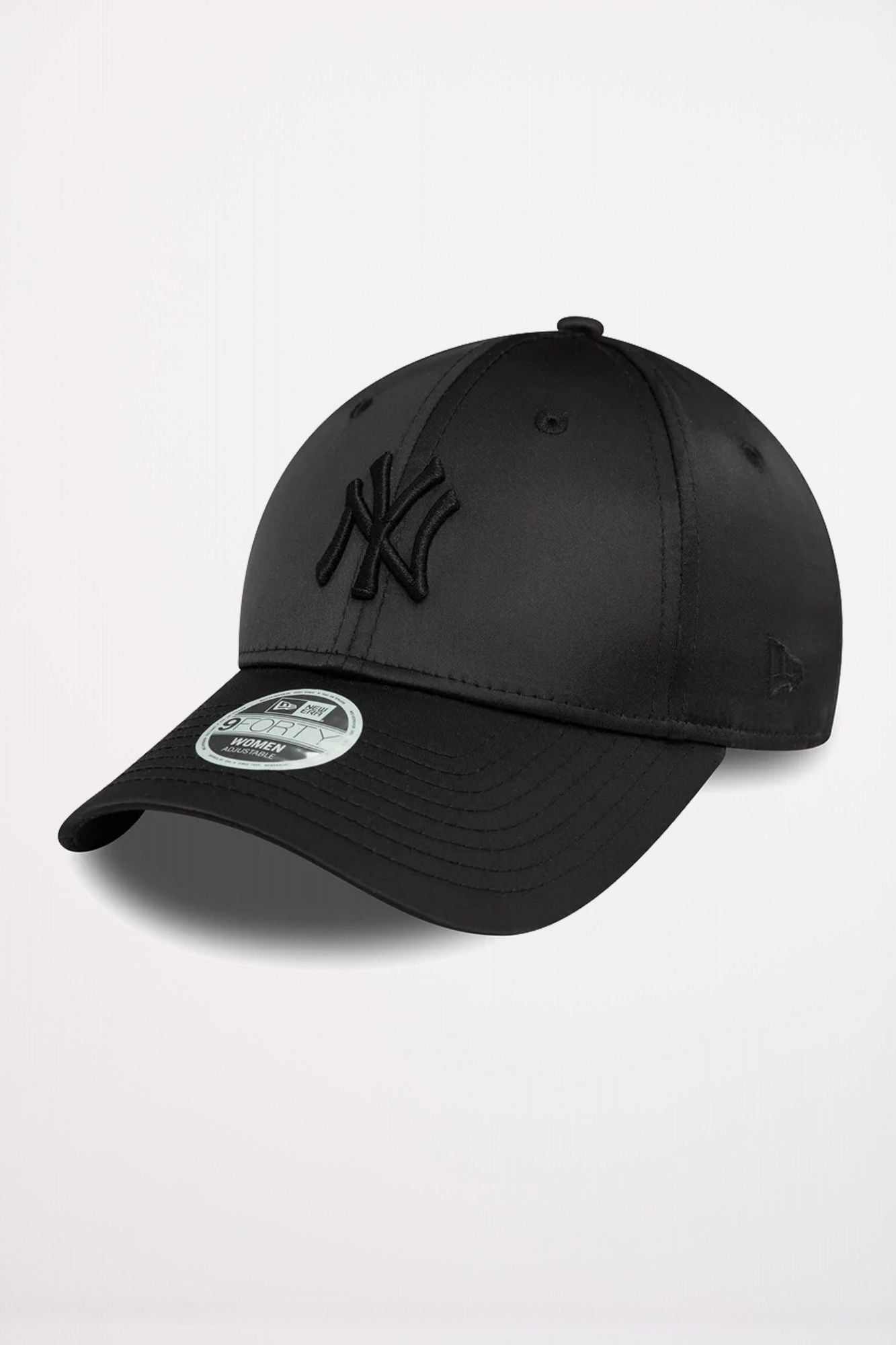 NEW ERA WMNS SATIN 9FORTY NEYYAN en color NEGRO (1)