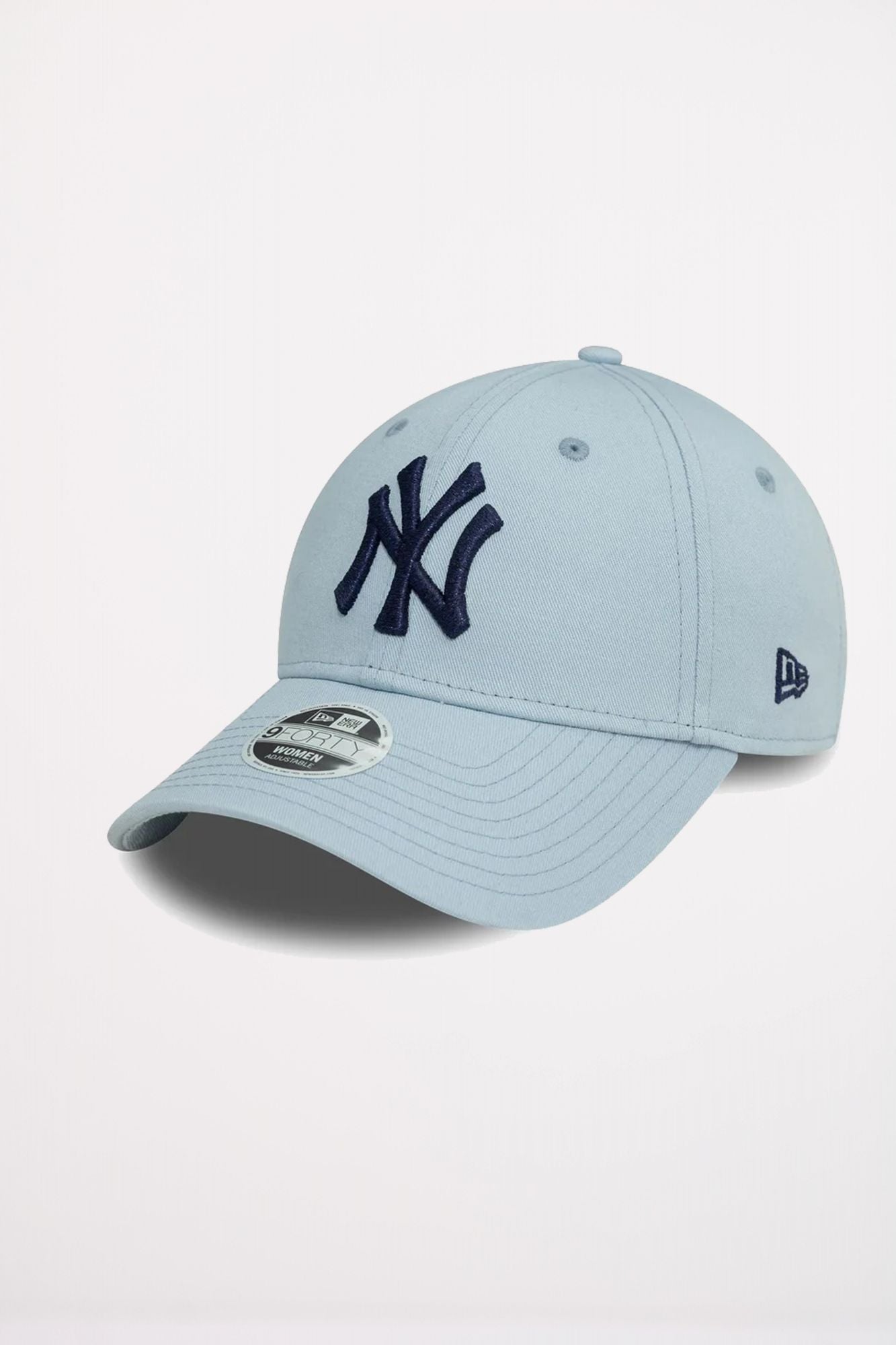 NEW ERA  WMNS METALLIC LOGO 9FORT en color AZUL (5)