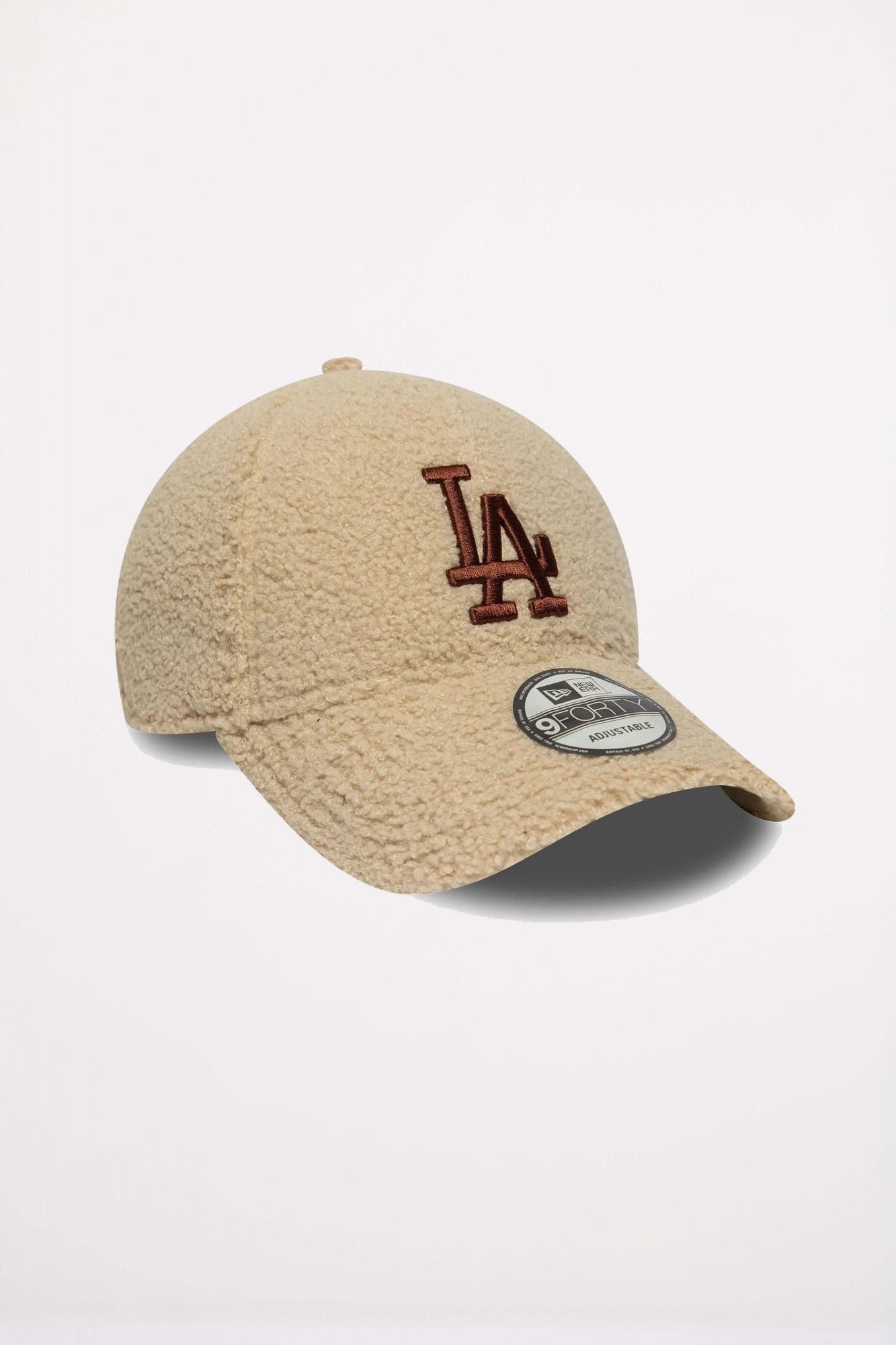 NEW ERA LA DODGERS MLB BORG LIGHT BEIGE  en color BEIS (3)