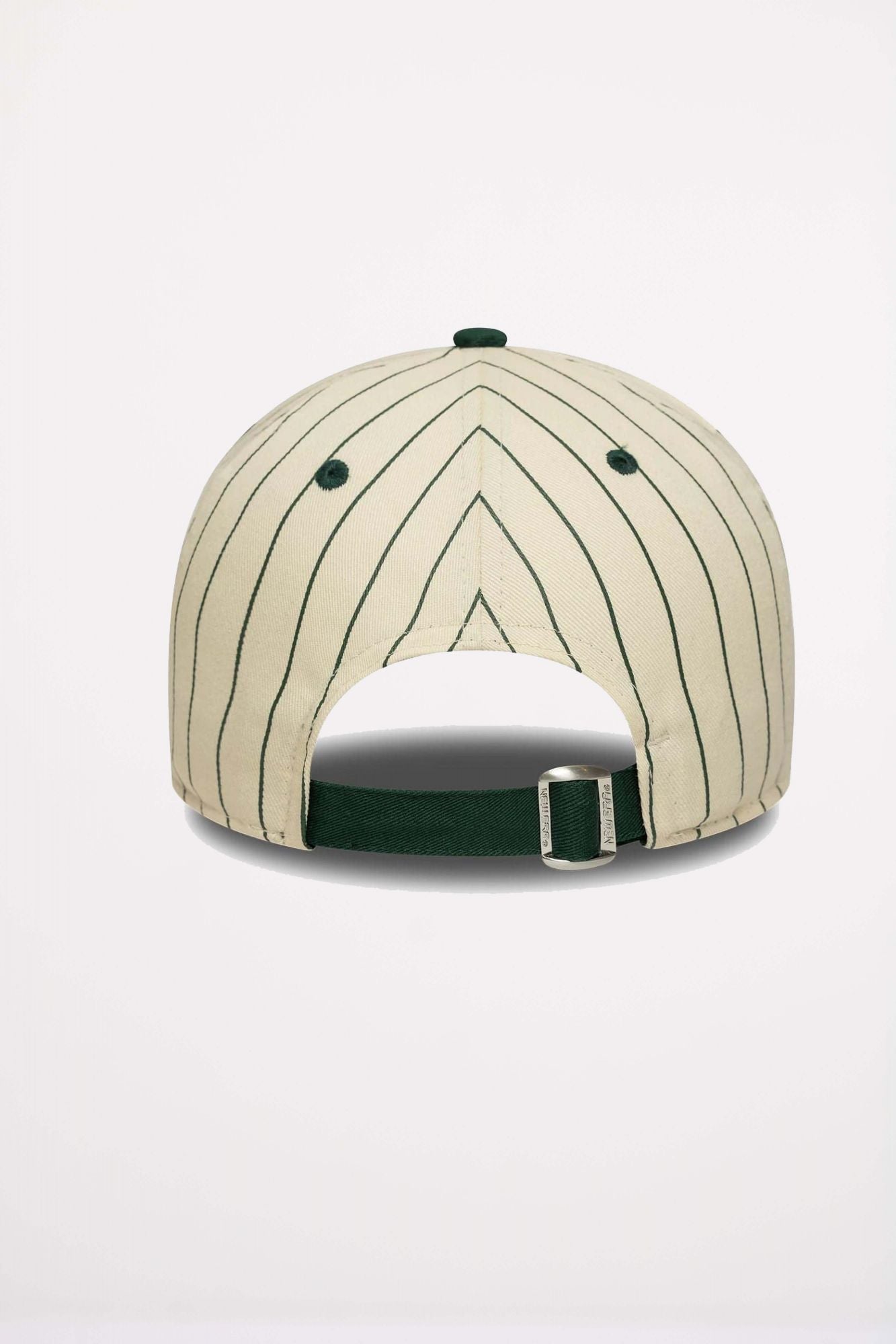 NEW ERA OAKLAND ATHLETICS MLB PINSTRIPE DARK GREEN 9TWENTY  en color BEIS (4)