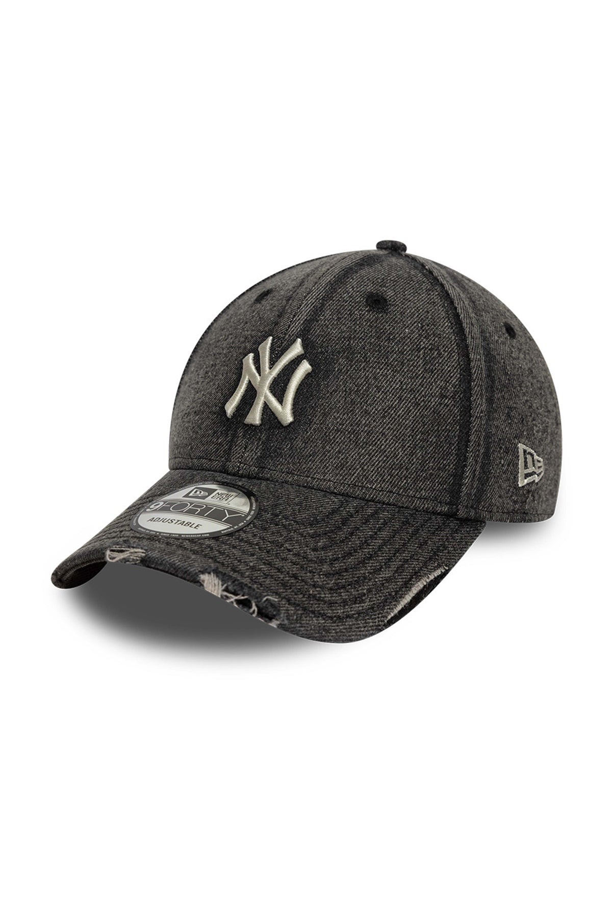 NEW ERA ACID WASH DENIM 9FORTY  en color GRIS (3)