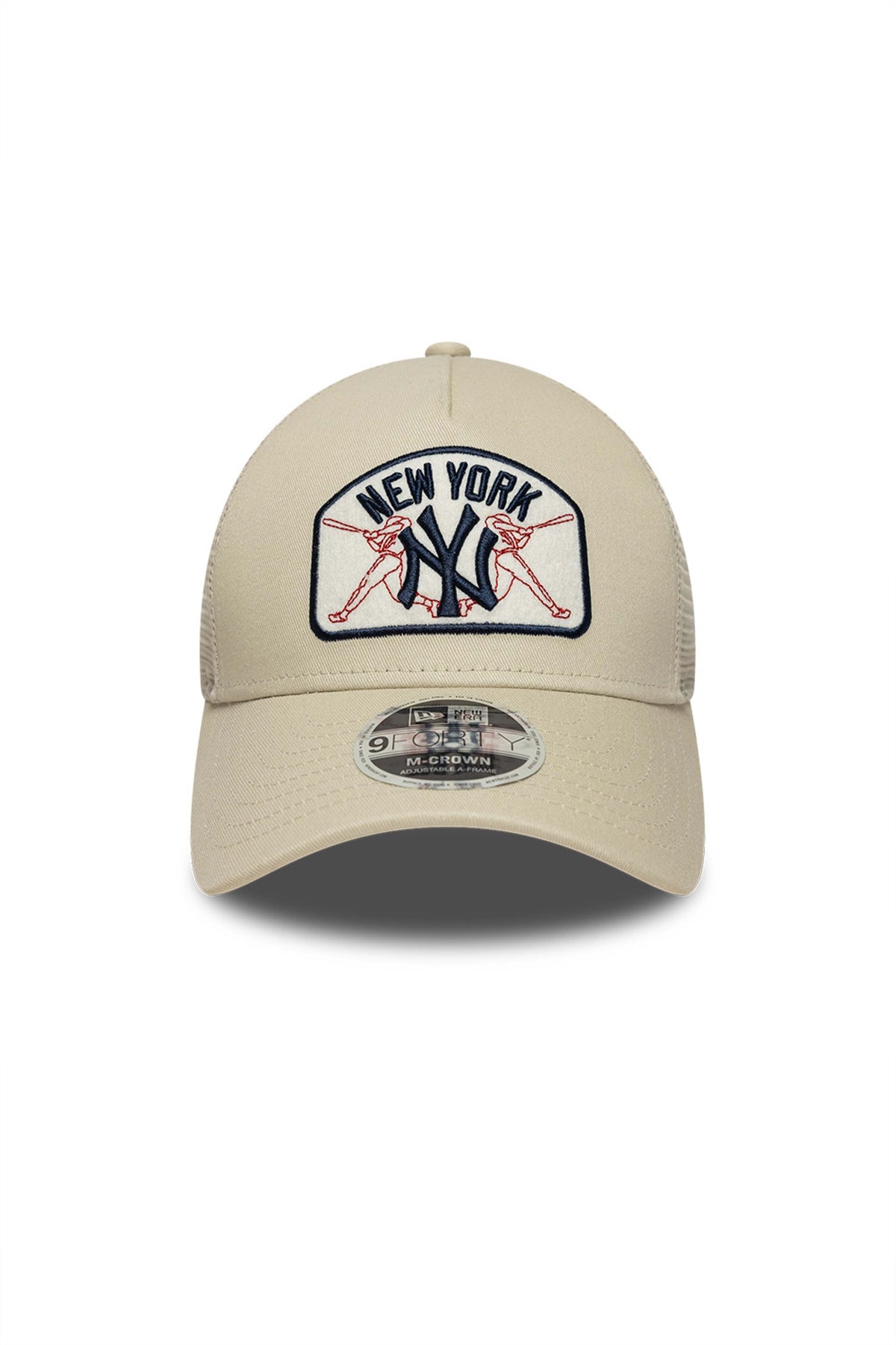 NEW ERA MLB 9FORTY MC AF TRUCKER NEYYAN  STN en color BEIS (1)