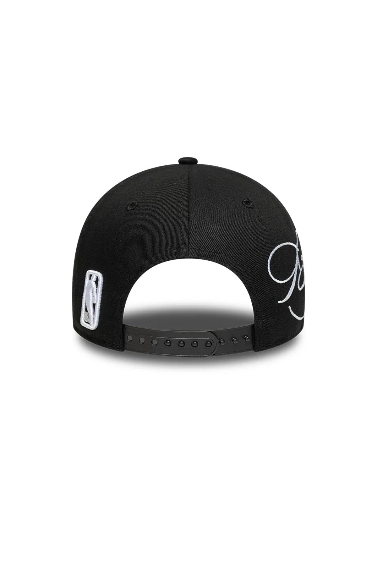 NEW ERA NBA SIDE SCRIPT 9FORTY MC CHIBUL en color NEGRO (2)