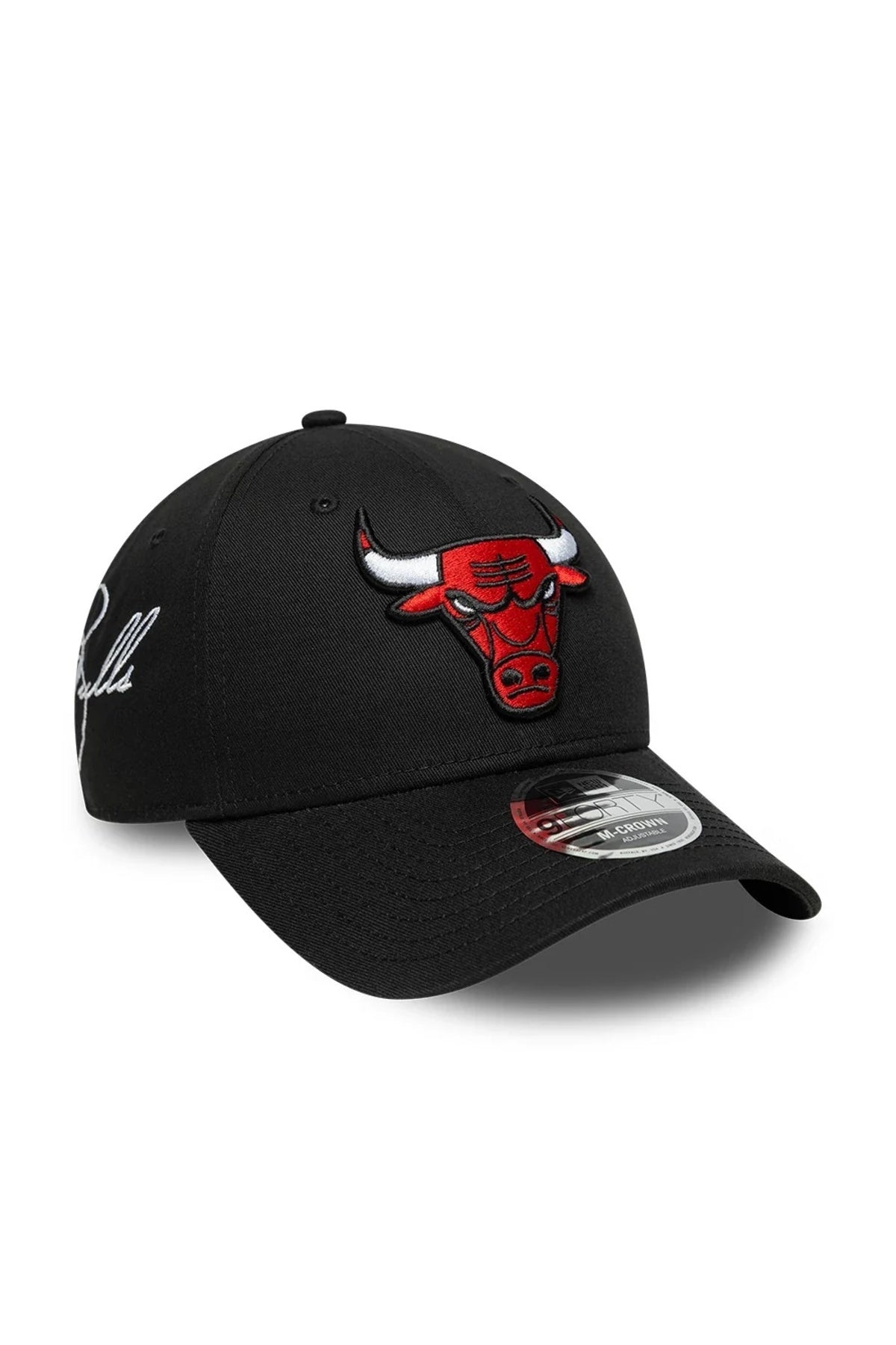 NEW ERA NBA SIDE SCRIPT 9FORTY MC CHIBUL en color NEGRO (3)