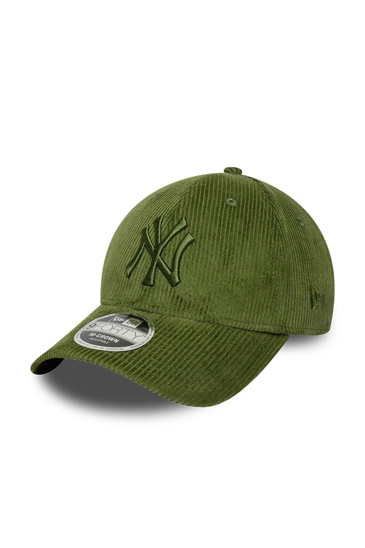 NEW ERA CORD 9FORTY MC NEYYAN en color VERDE (1)