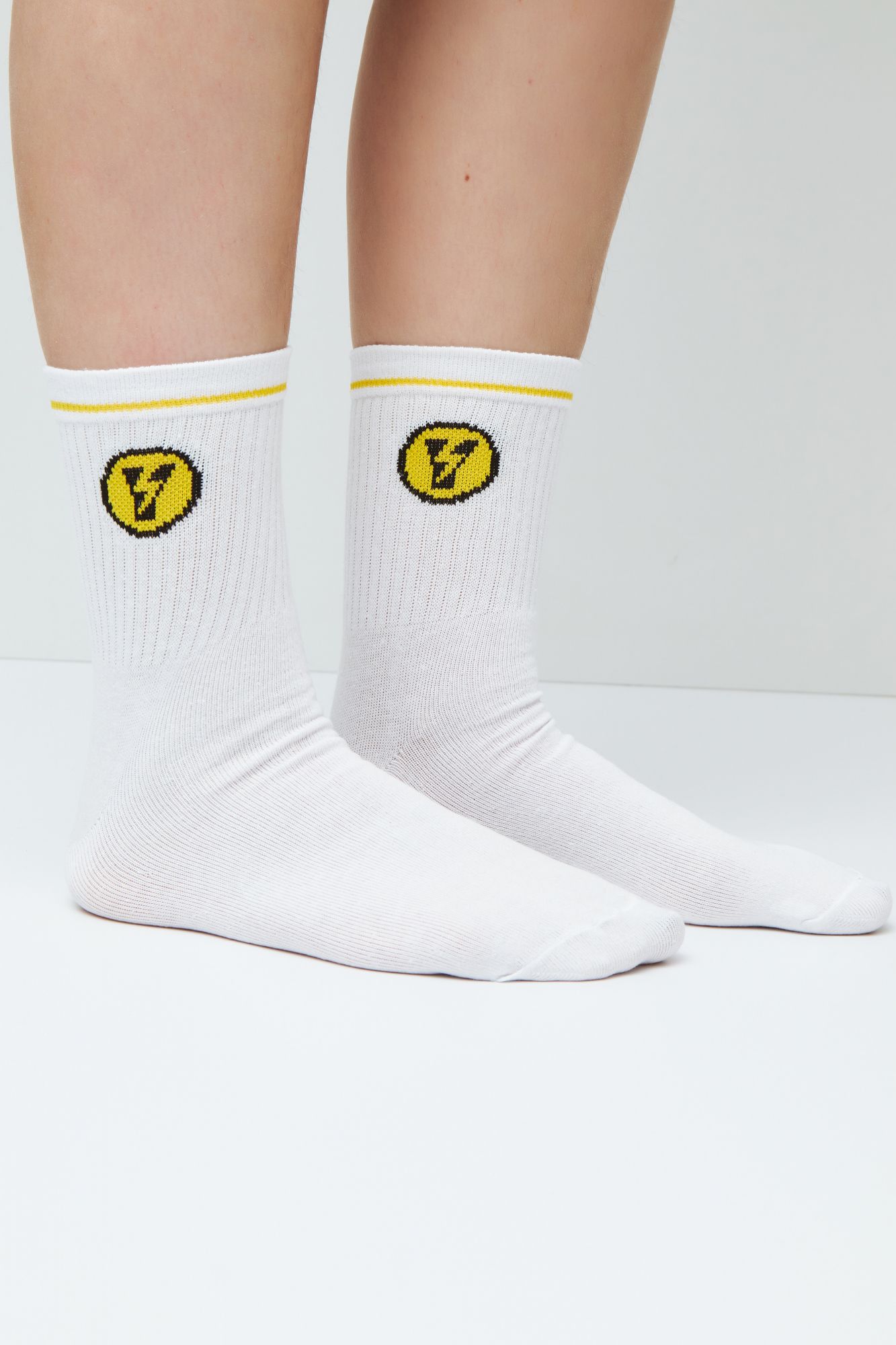 YELLOW PACK DE 3 THUNDER SOCKS en color BLANCO (2)
