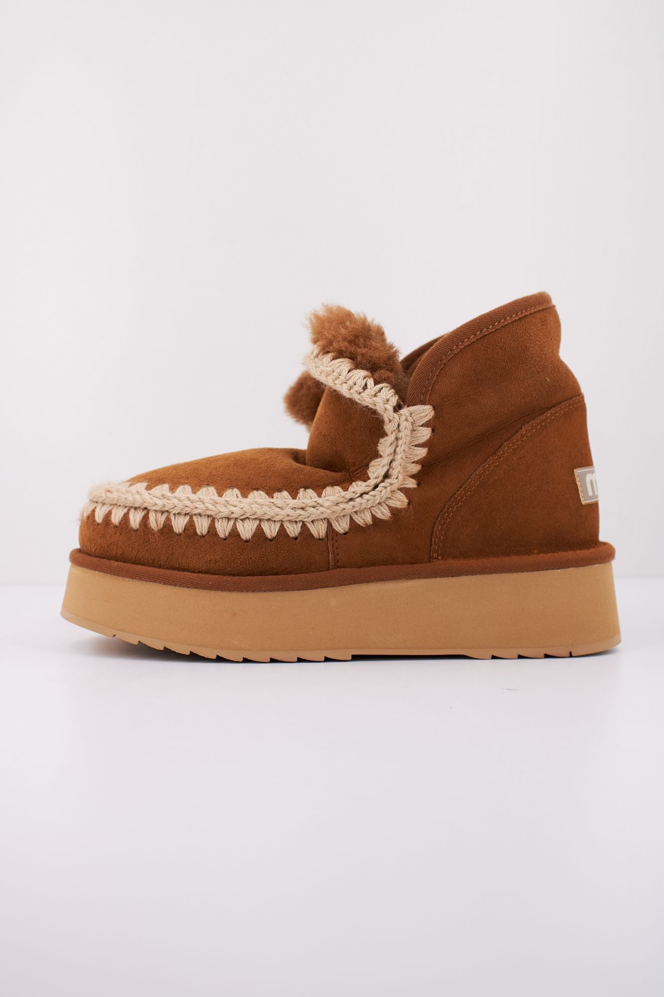 MOU MINI ESKIMO PLATFORM BOOT en color MARRON (1)