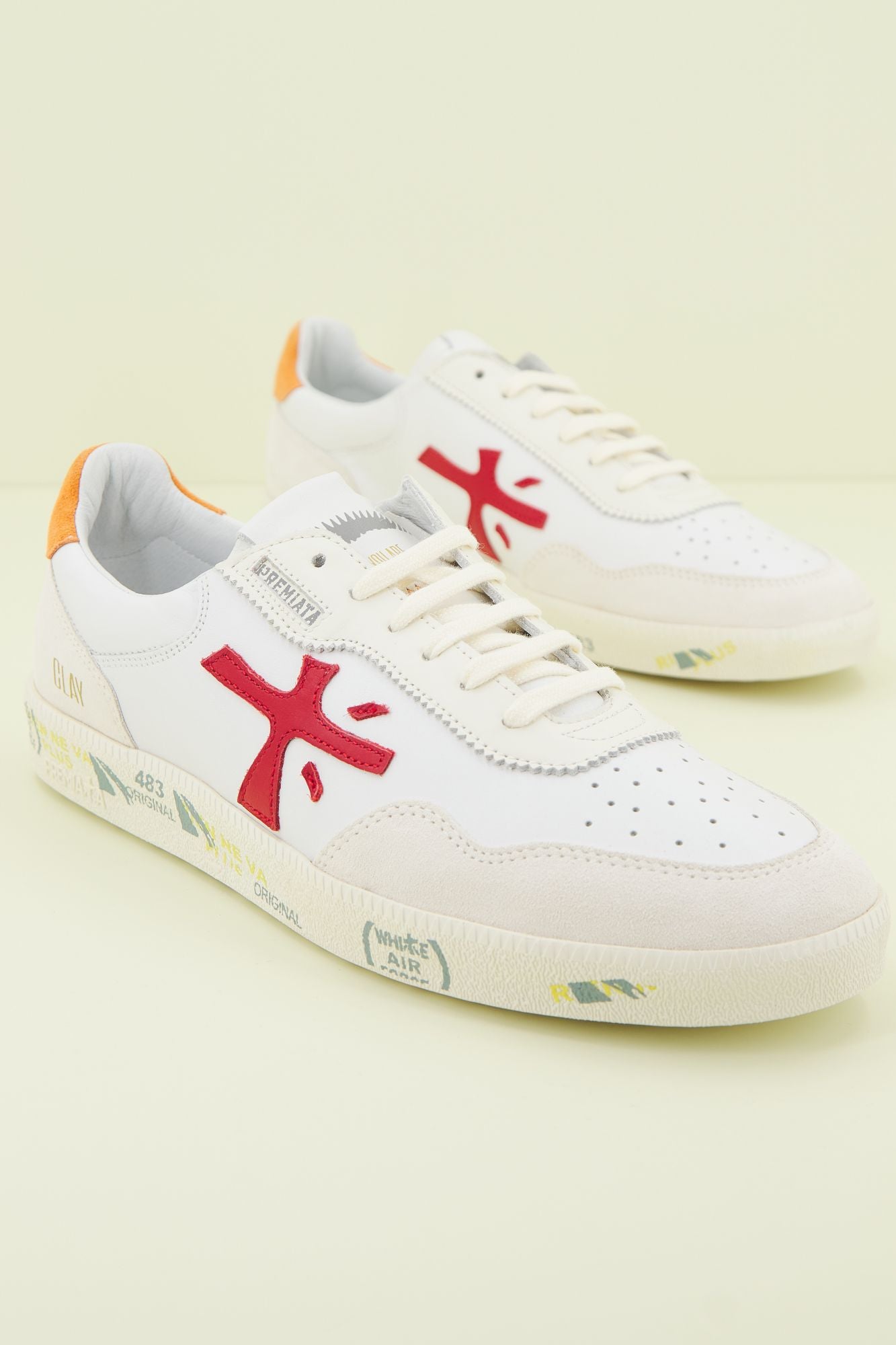 PREMIATA CLAY 6350 en color BLANCO (2)
