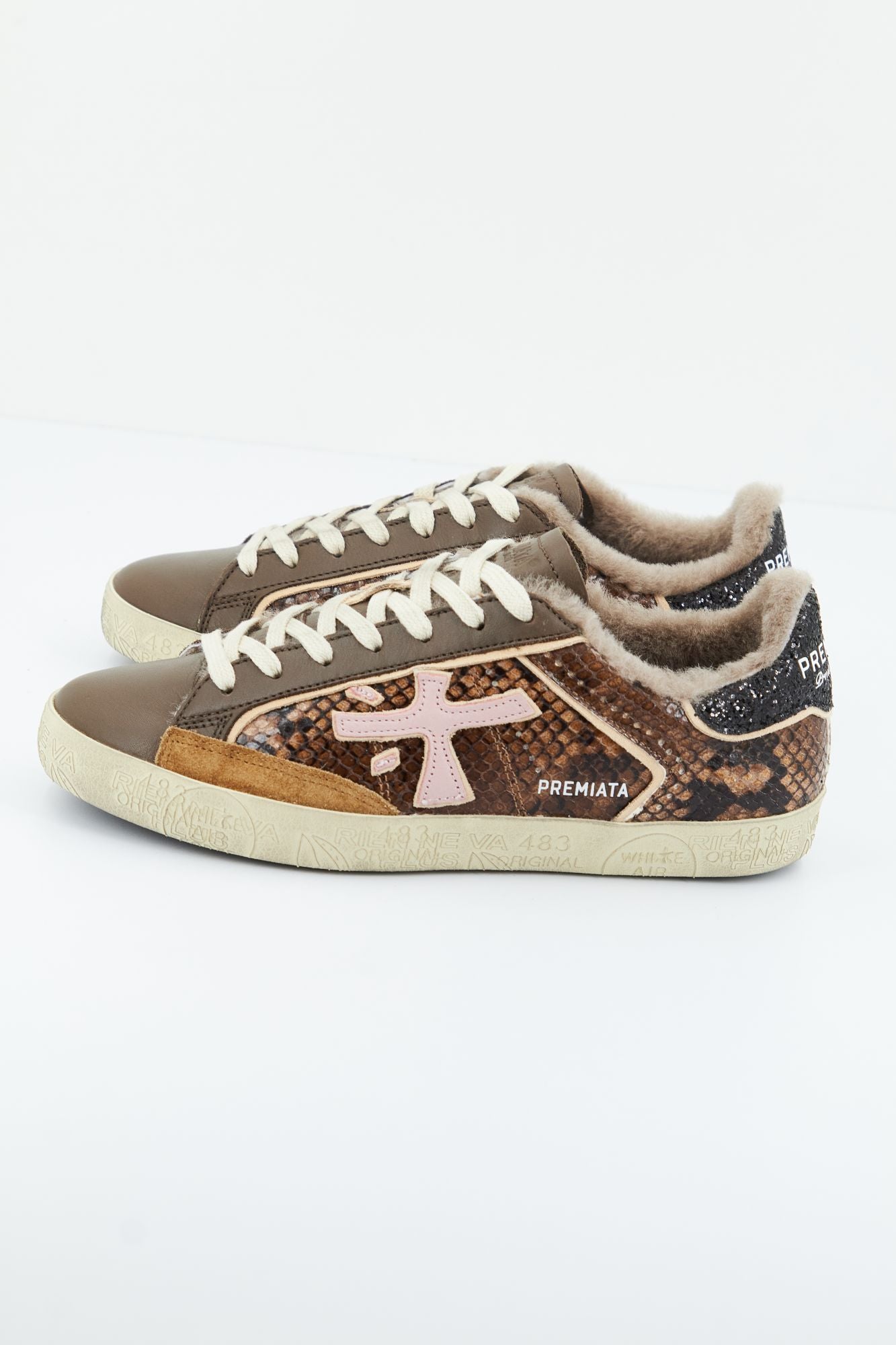 PREMIATA TIMELESS TRAINERS en color GRIS (2)