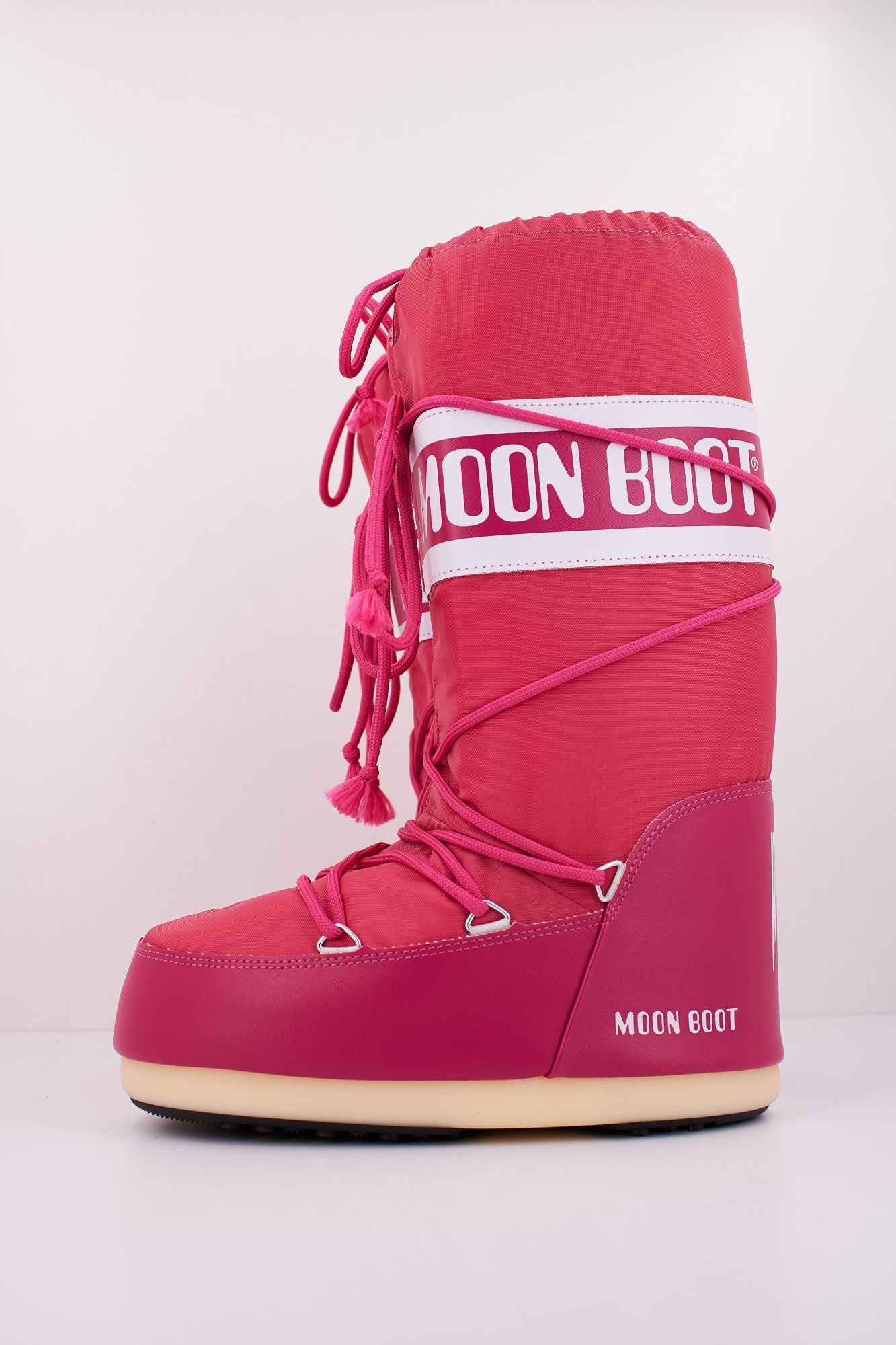 MOON BOOT MB ICON NYLON en color ROSA (1)