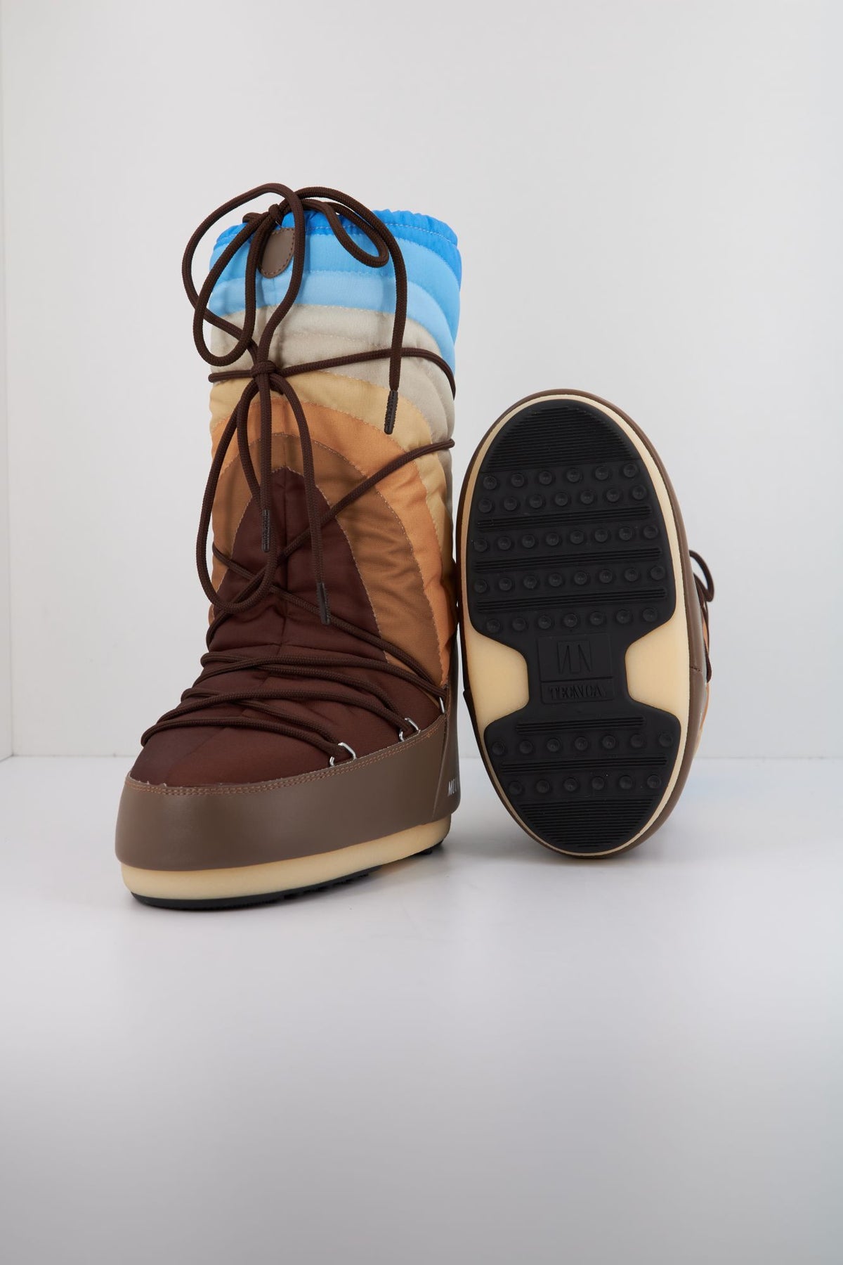 MOON BOOT ICON RAINBOW 14027700 001 en color MARRON (4)