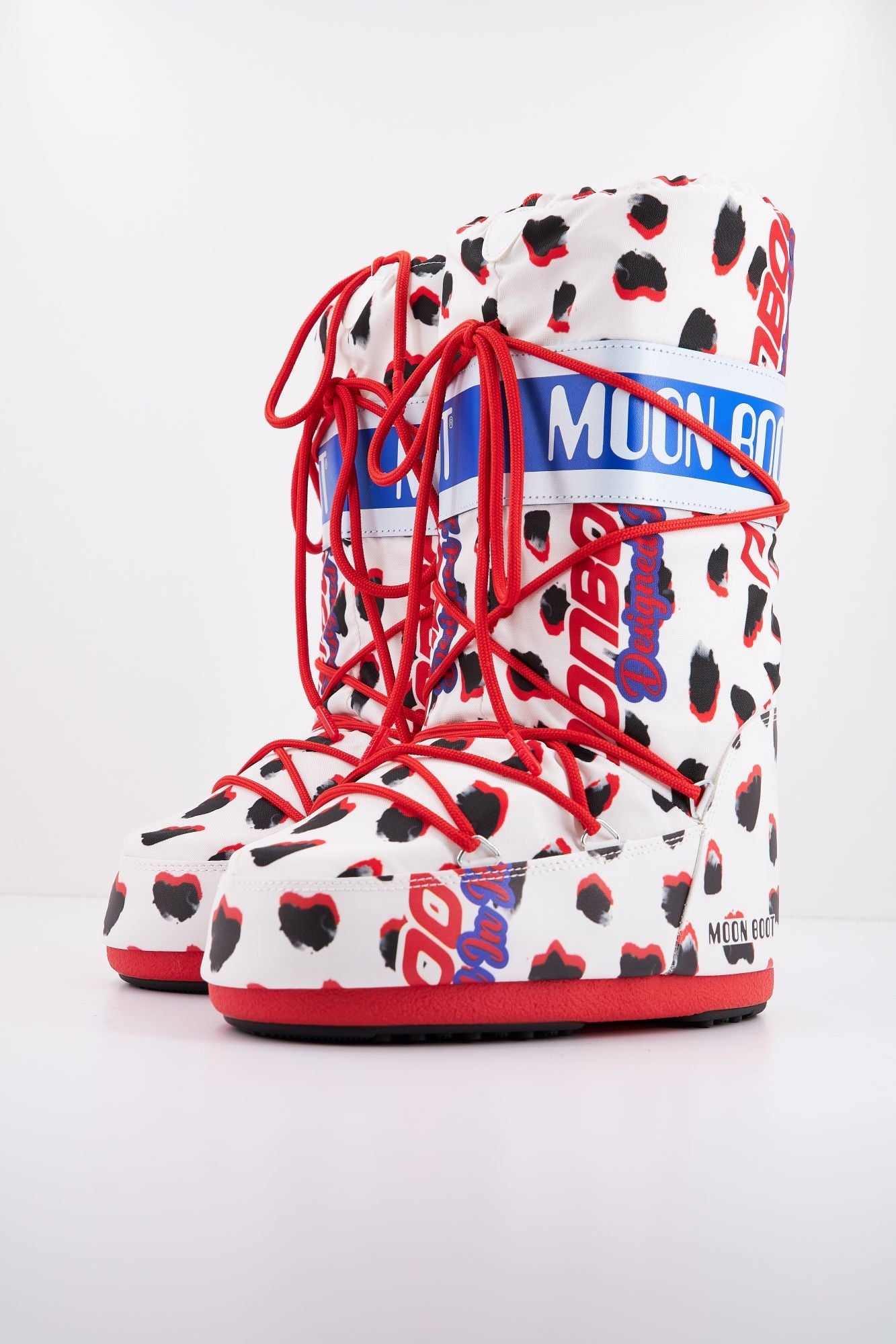 MOON BOOT  MB ICON RETROBIKER en color BLANCO (2)