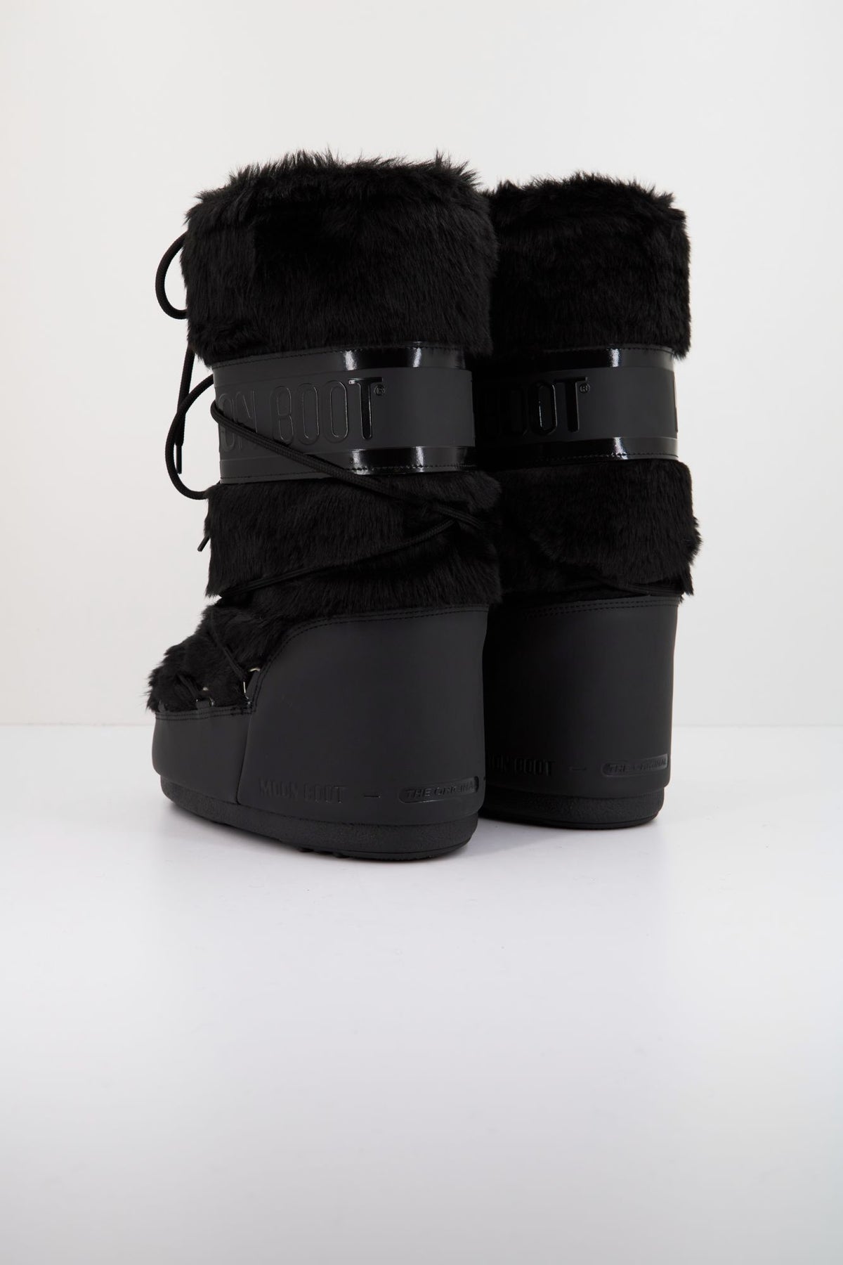 MOON BOOT ICON FAUX FUR 14089000 001 en color NEGRO (3)