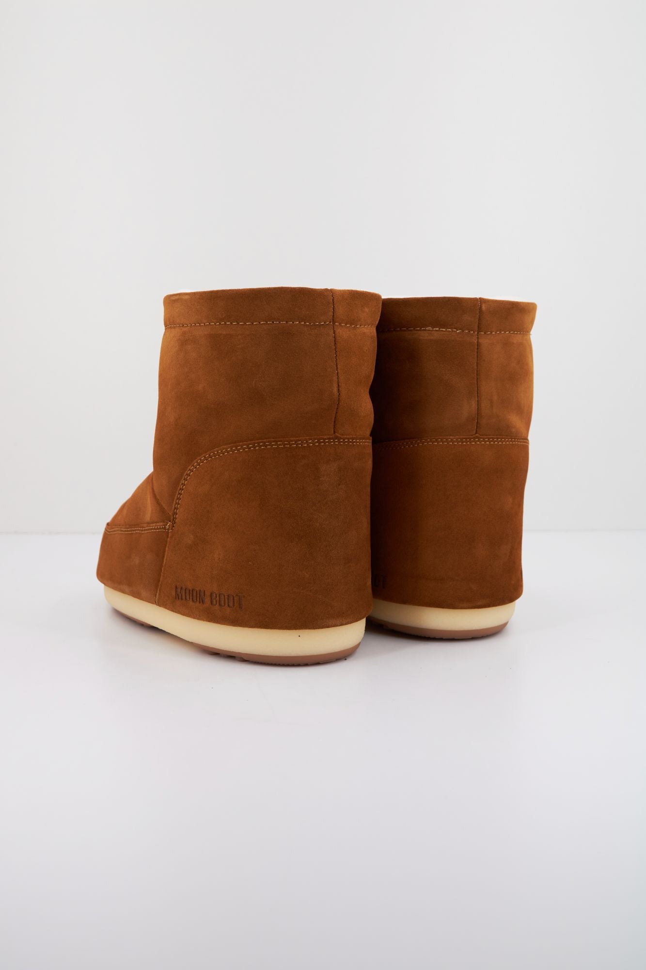 MOON BOOT MB ICON LOW NOLACE SUE en color MARRON (3)