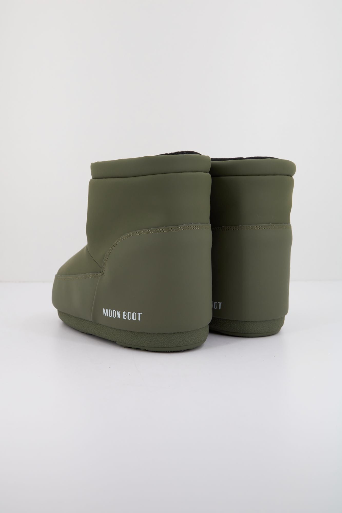 MOON BOOT MB ICON LOW NOLACE RUB en color VERDE (3)