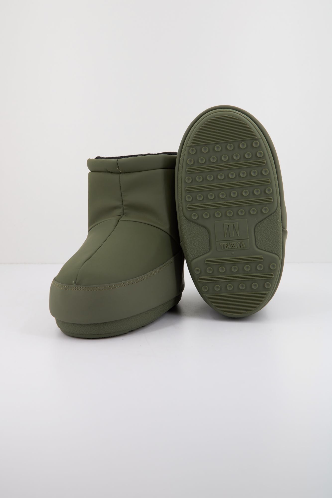 MOON BOOT MB ICON LOW NOLACE RUB en color VERDE (4)