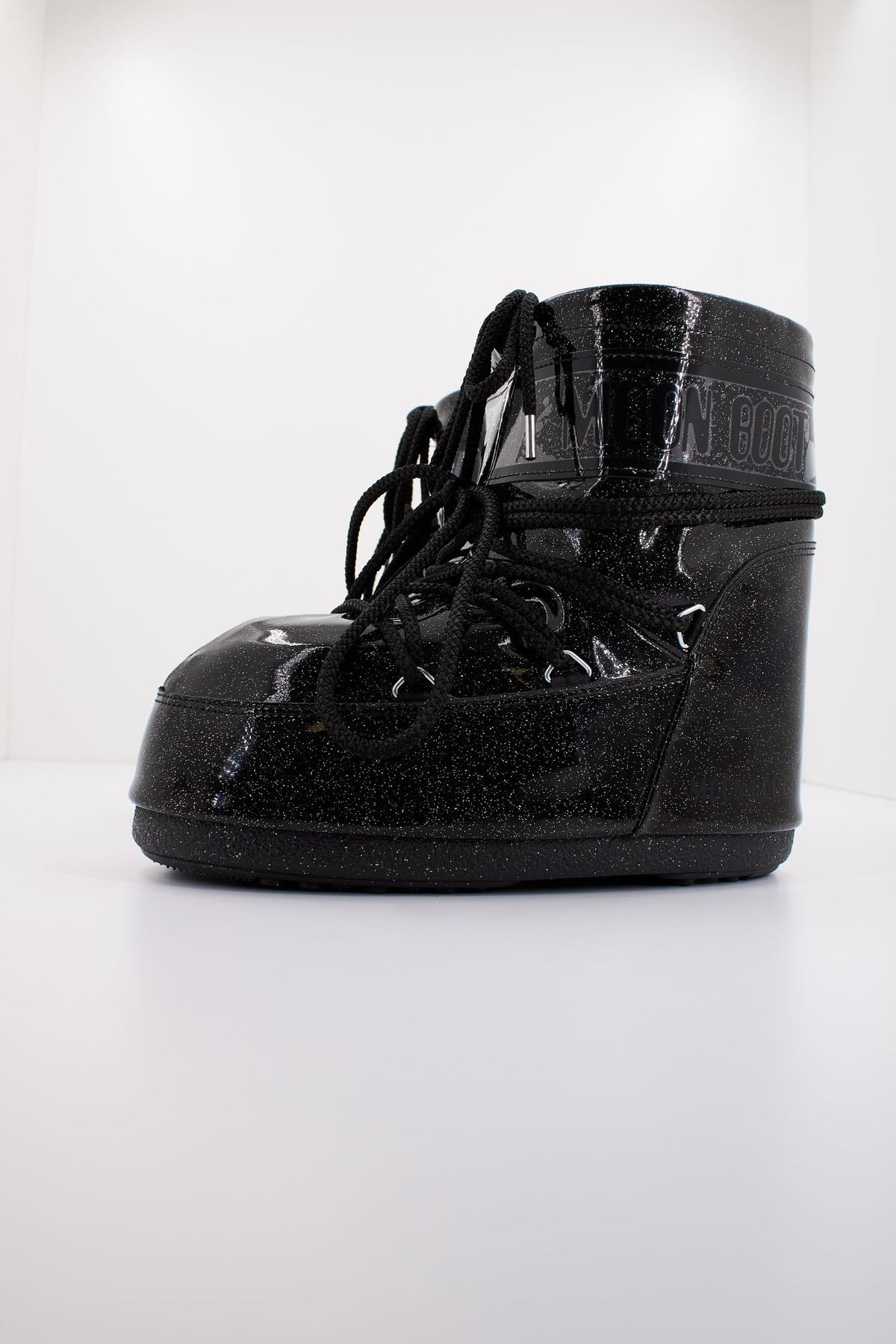 MOON BOOT ICON LOW GLITTER 14094400 001 en color NEGRO (1)