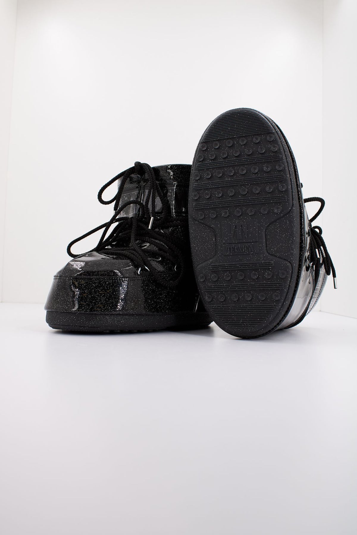 MOON BOOT ICON LOW GLITTER 14094400 001 en color NEGRO (4)