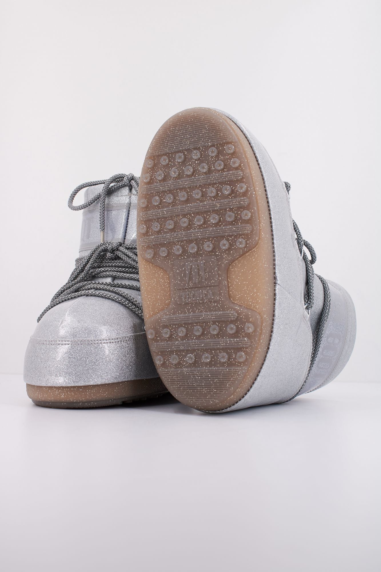 MOON BOOT MB ICON LOW GLITT en color PLATA (5)