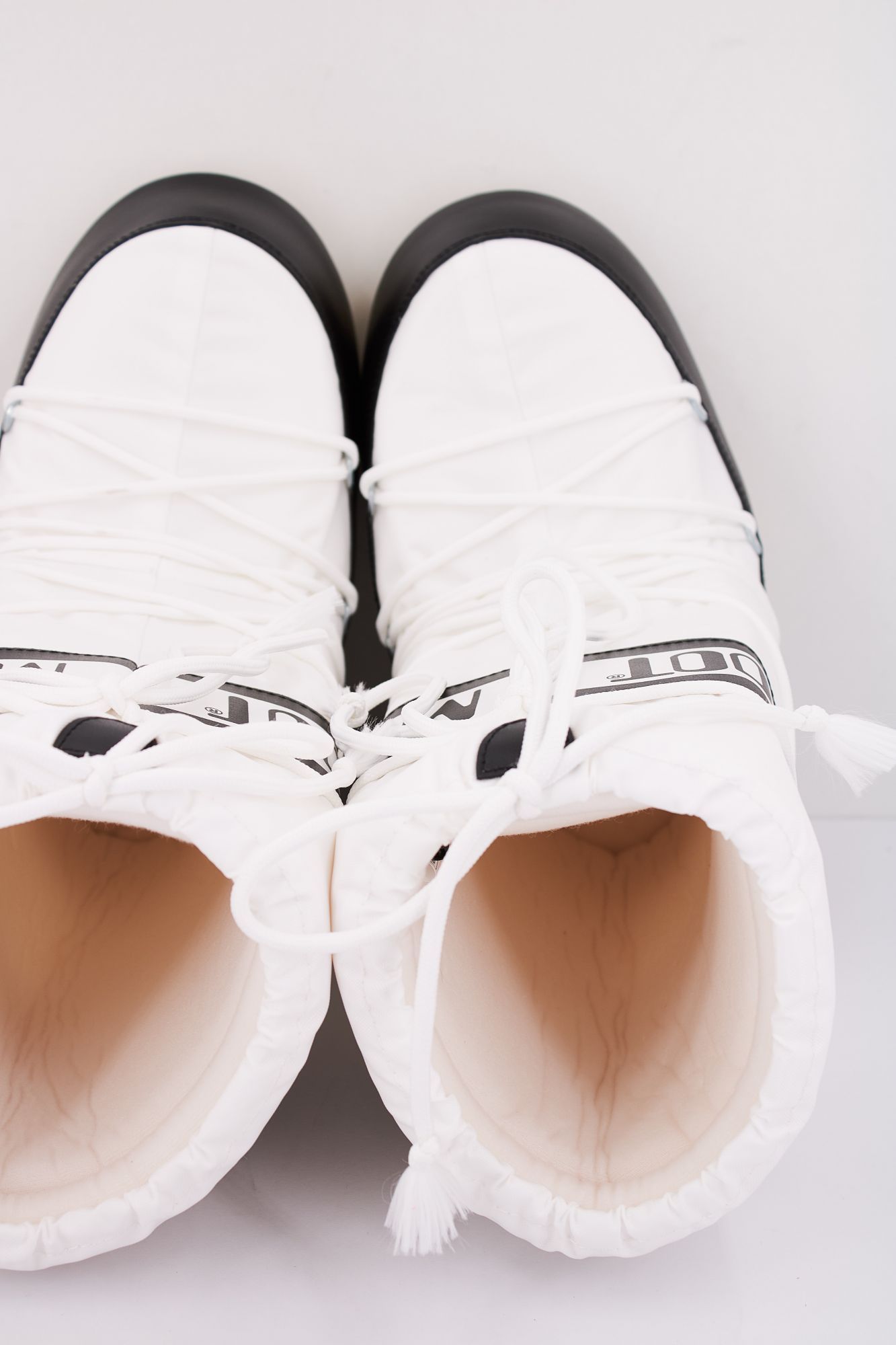 MOON BOOT MB ICON NYLON en color BLANCO (3)