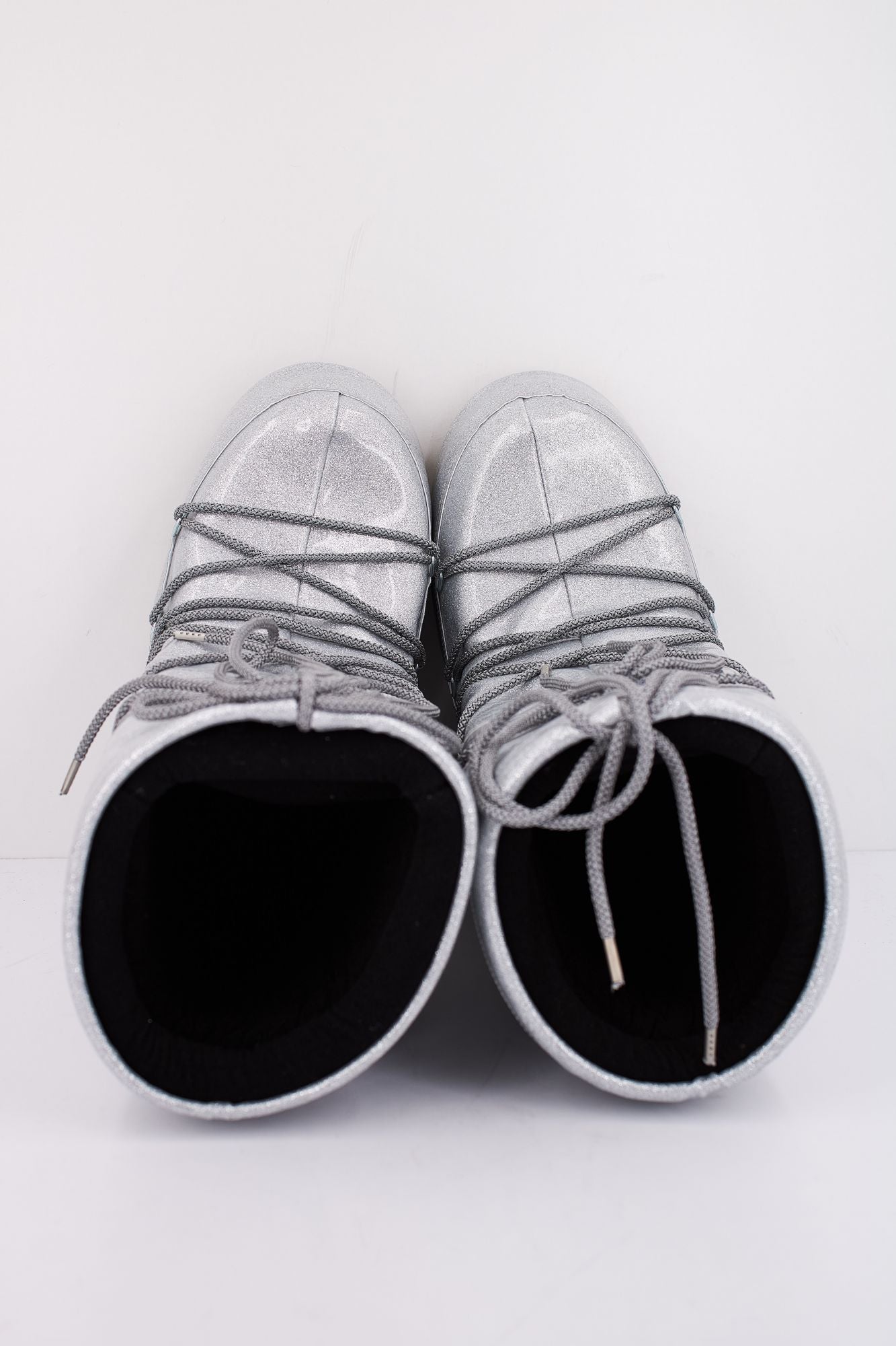 MOON BOOT MB ICON GLITTER en color PLATA (3)