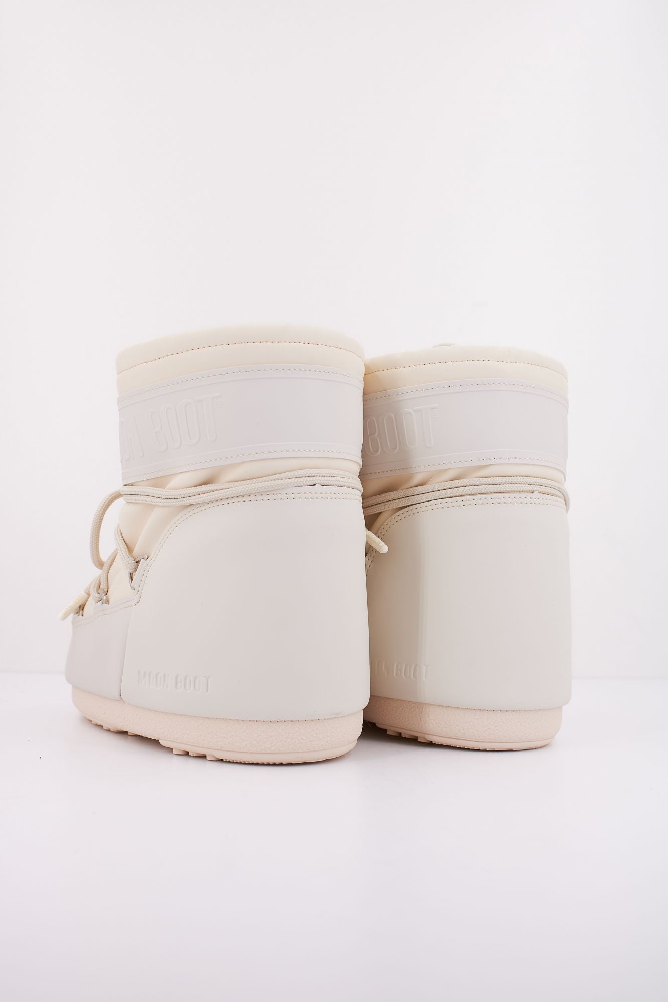 MOON BOOT  MB ICON LOW RUBBE en color BLANCO (4)