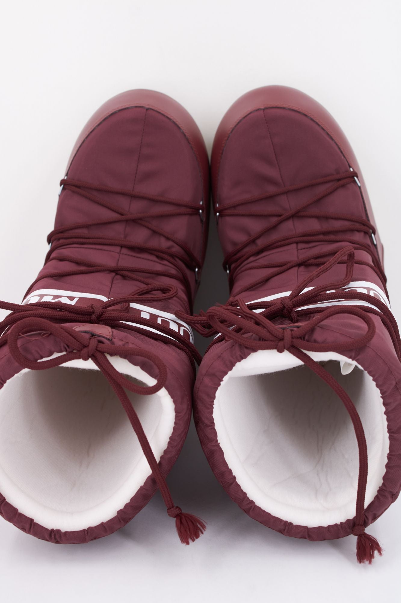 MOON BOOT MB ICON NYLON en color BURDEOS (3)
