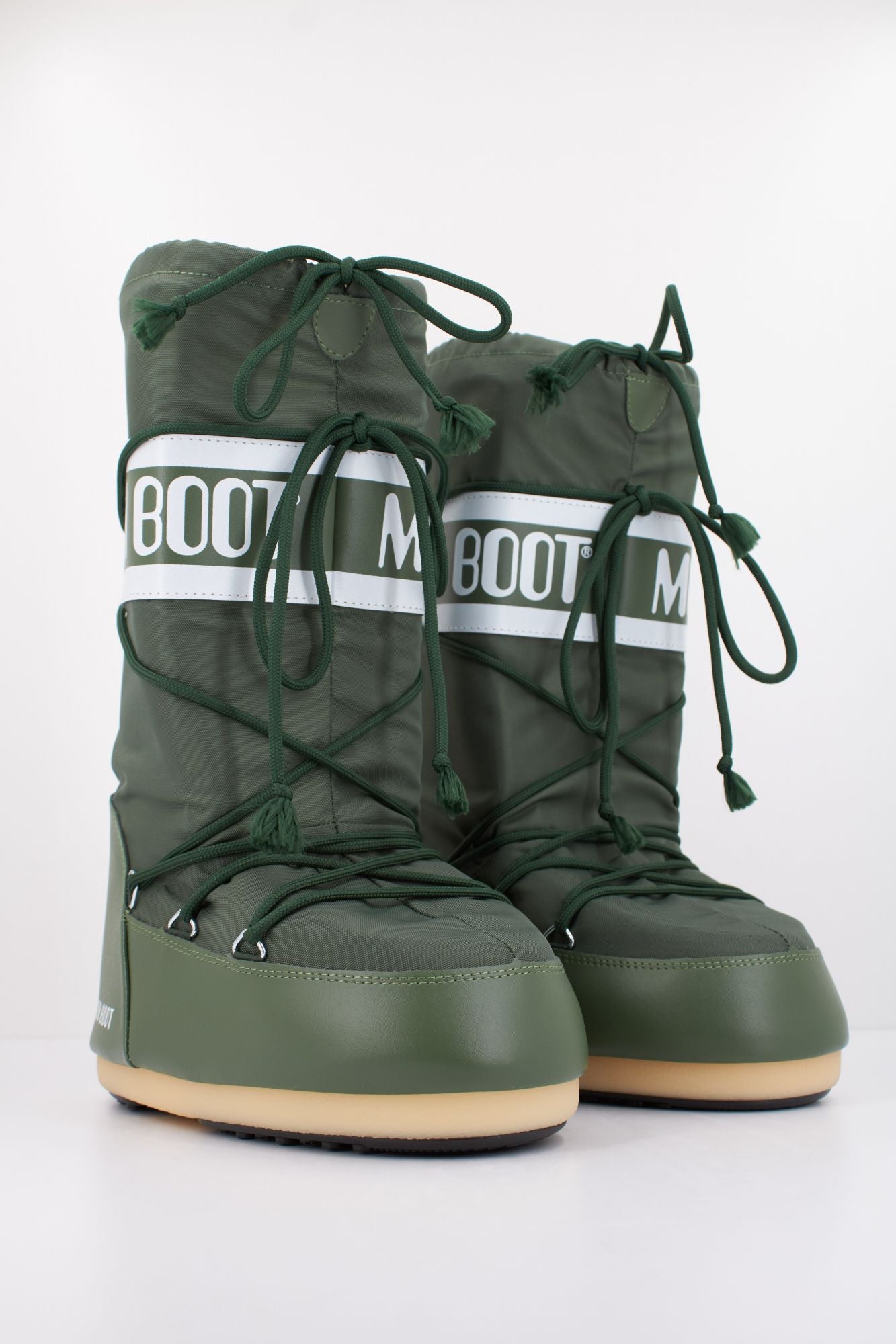 MOON BOOT MB ICON NYLON en color VERDE (2)