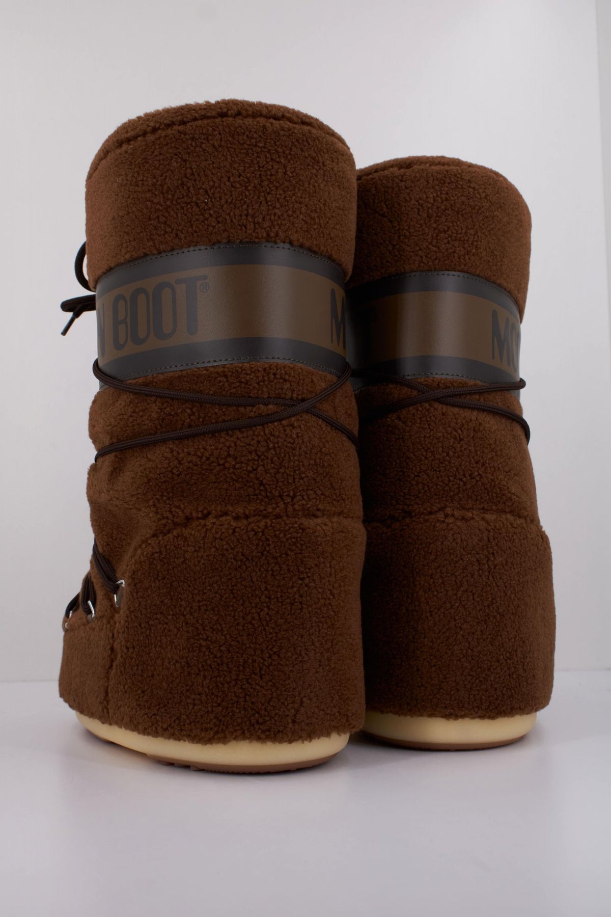 MOON BOOT ICON FLEECE 14030800 004 en color MARRON (4)