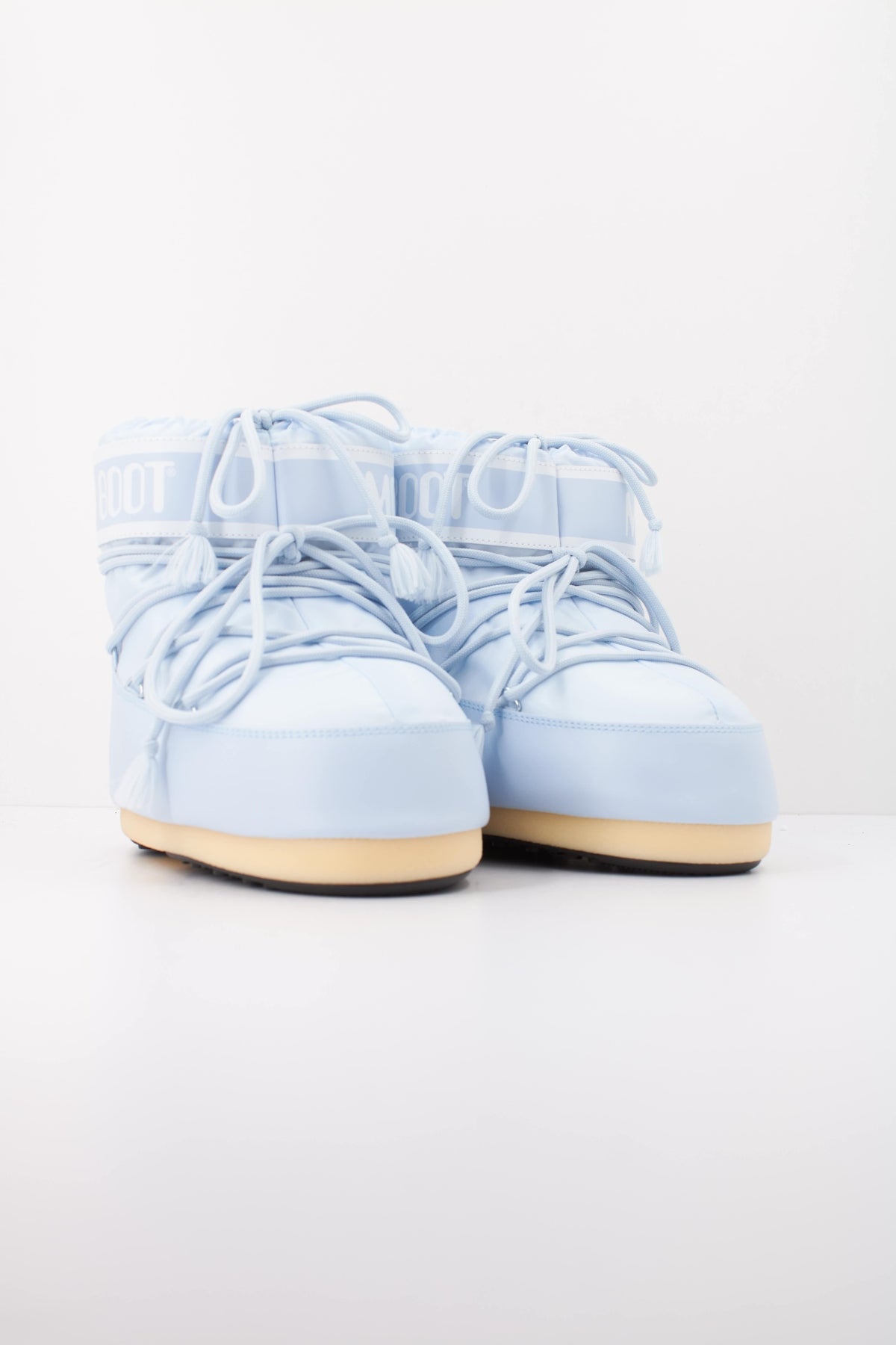 MOON BOOT MB ICON LOW NYLON en color AZUL (2)