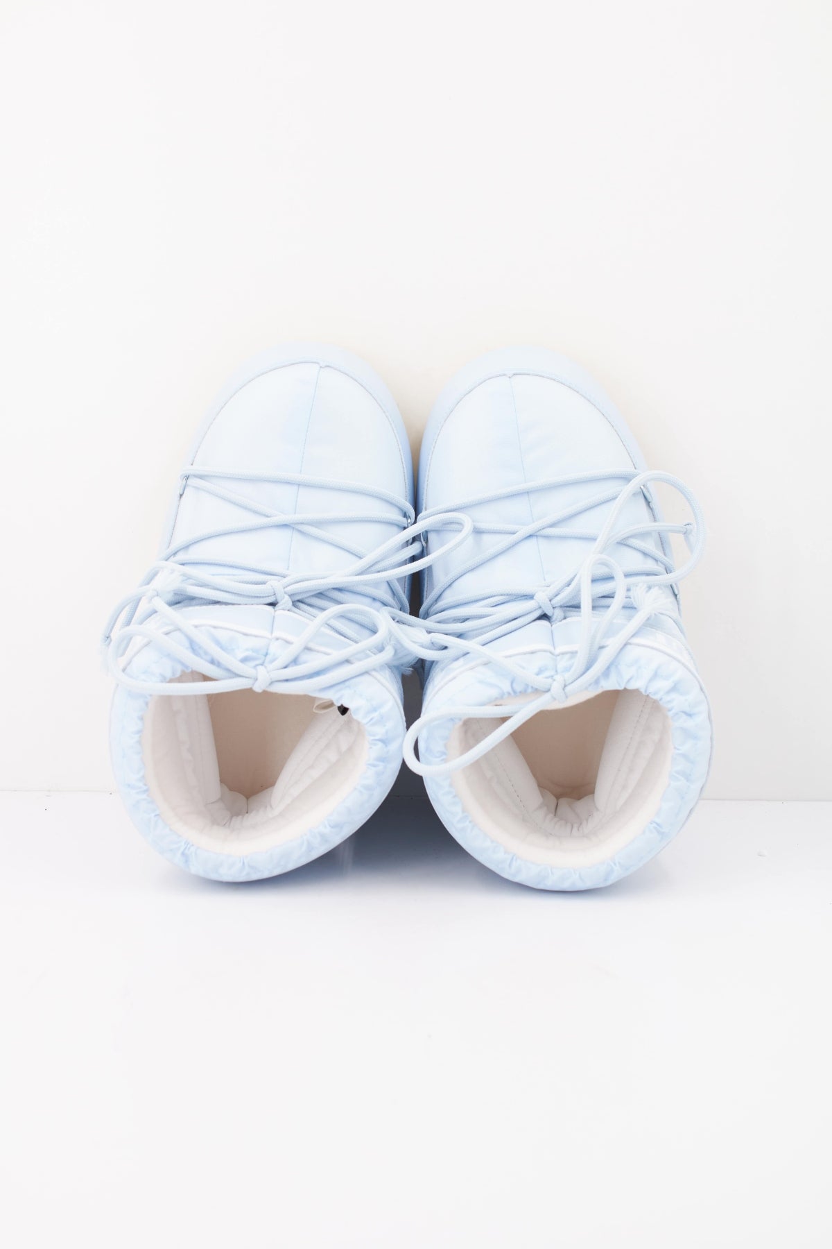 MOON BOOT MB ICON LOW NYLON en color AZUL (3)
