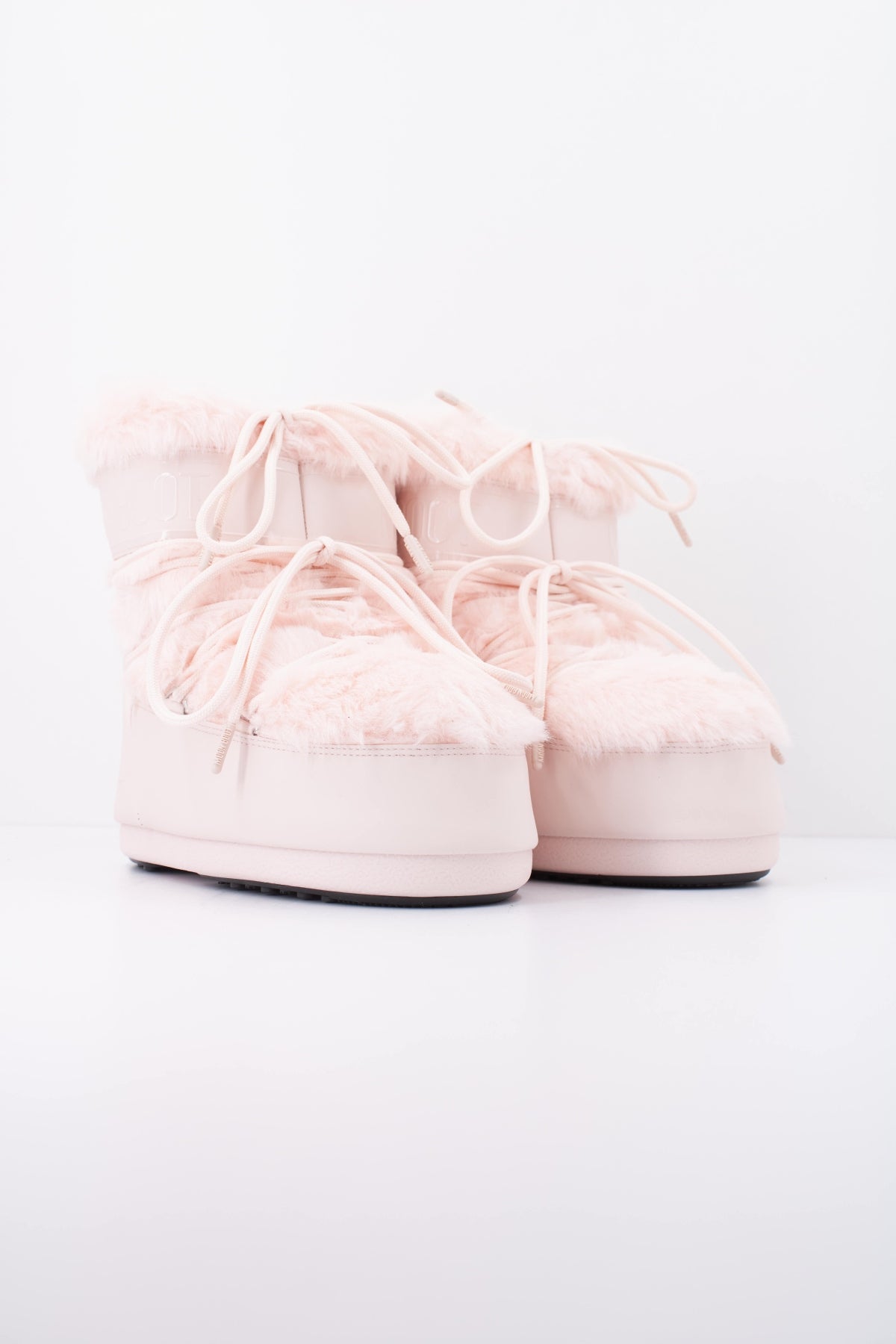 MOON BOOT MB ICON LOW FAUX FUR en color ROSA (2)