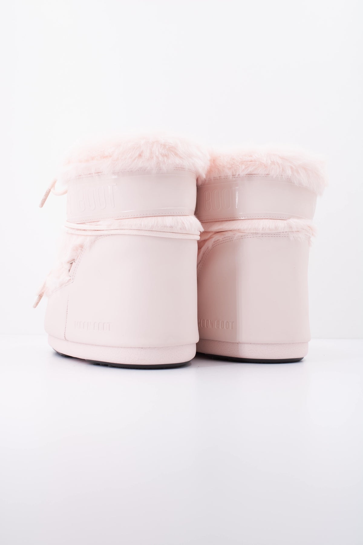 MOON BOOT MB ICON LOW FAUX FUR en color ROSA (4)