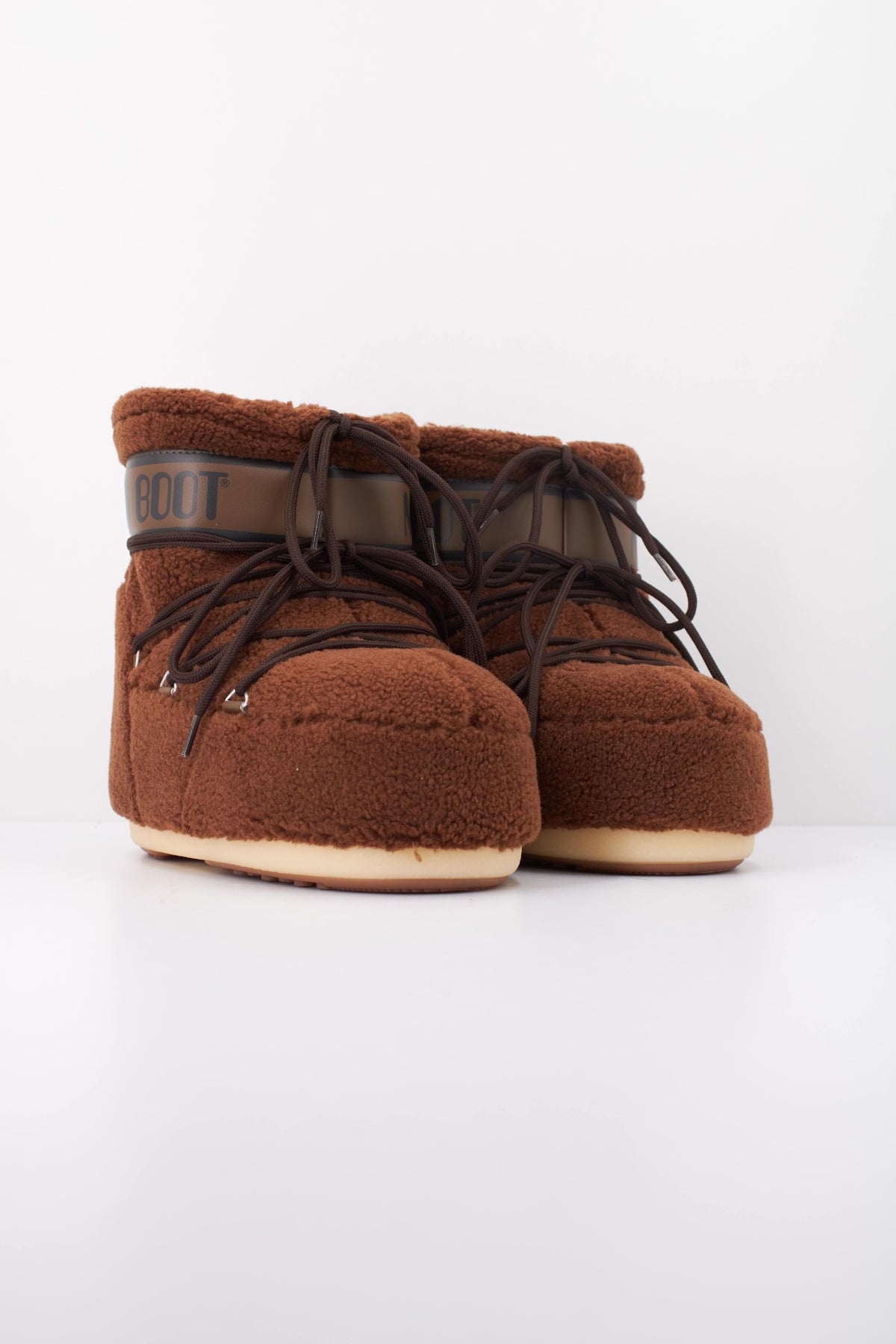 MOON BOOT ICON LOW FLEECE 14097000 004 en color MARRON (2)