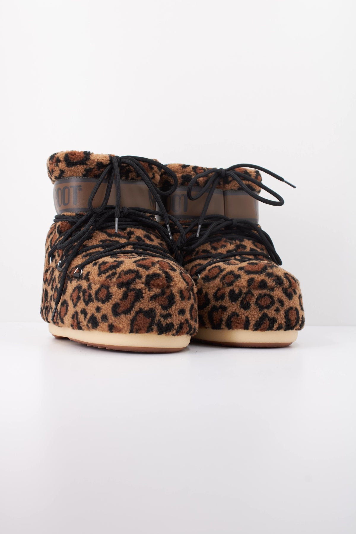 MOON BOOT ICON LOW FLEECE LEOPARD 14099600 21 en color ANIMAL PRINT (2)