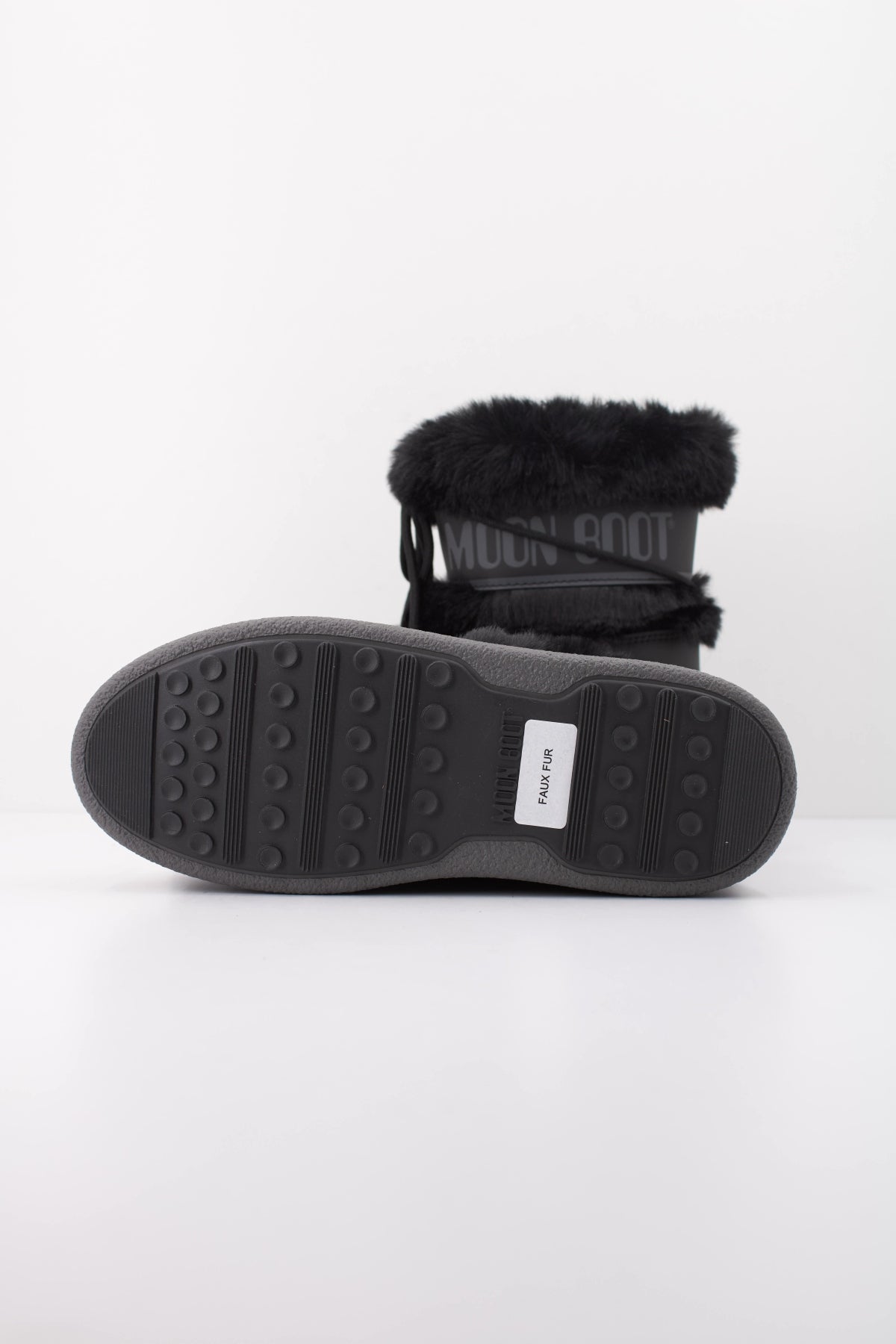 MOON BOOT MB LTRACK FAUX FUR WP en color NEGRO (5)