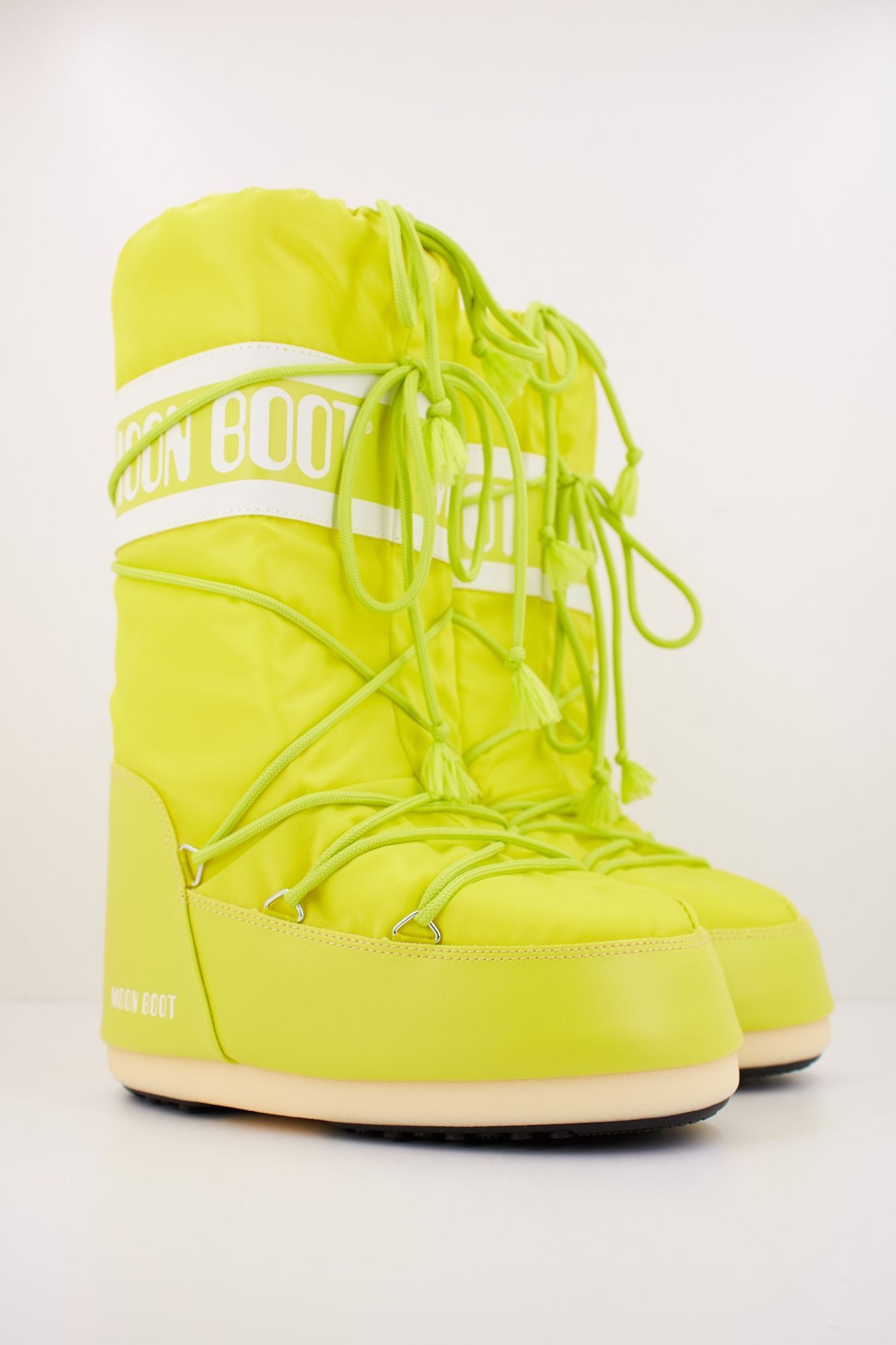 MOON BOOT MB ICON NYLON en color AMARILLO (2)
