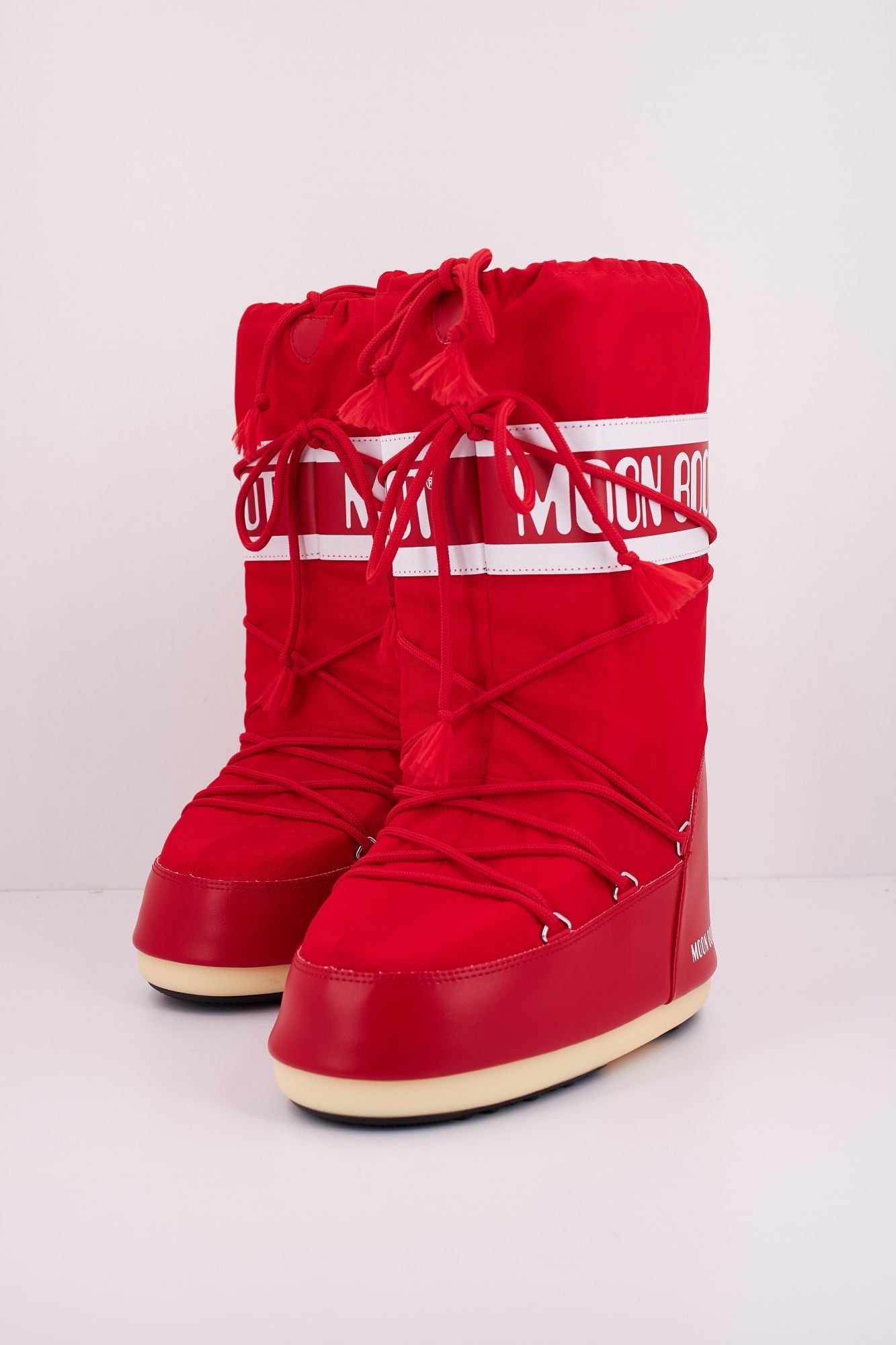 MOON BOOT MB ICON NYLON en color ROJO (2)
