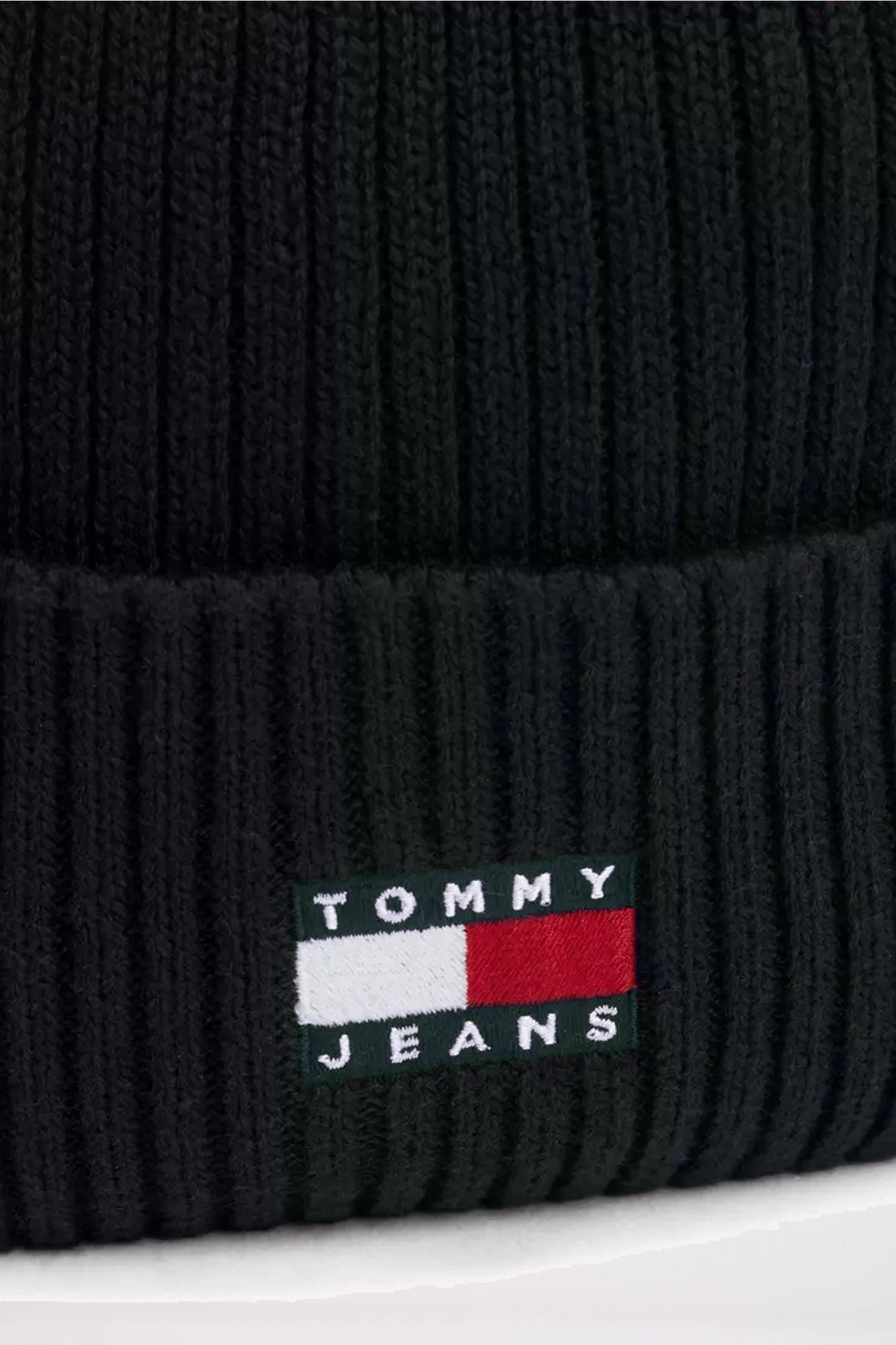 TOMMY JEANS TJM HERITAGE CABLE BEANI en color AZUL (3)