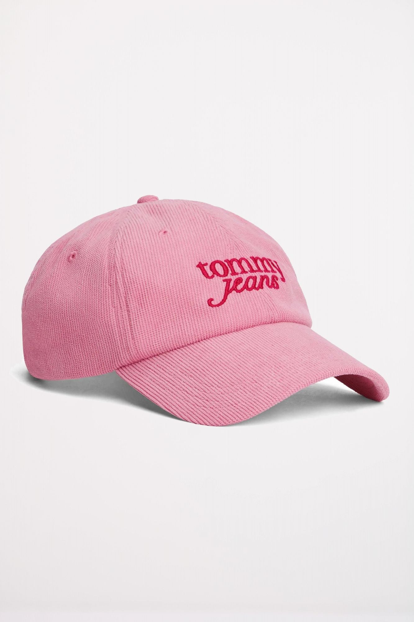 TOMMY JEANS  TJW SCRIPT CAP  en color ROSA (1)