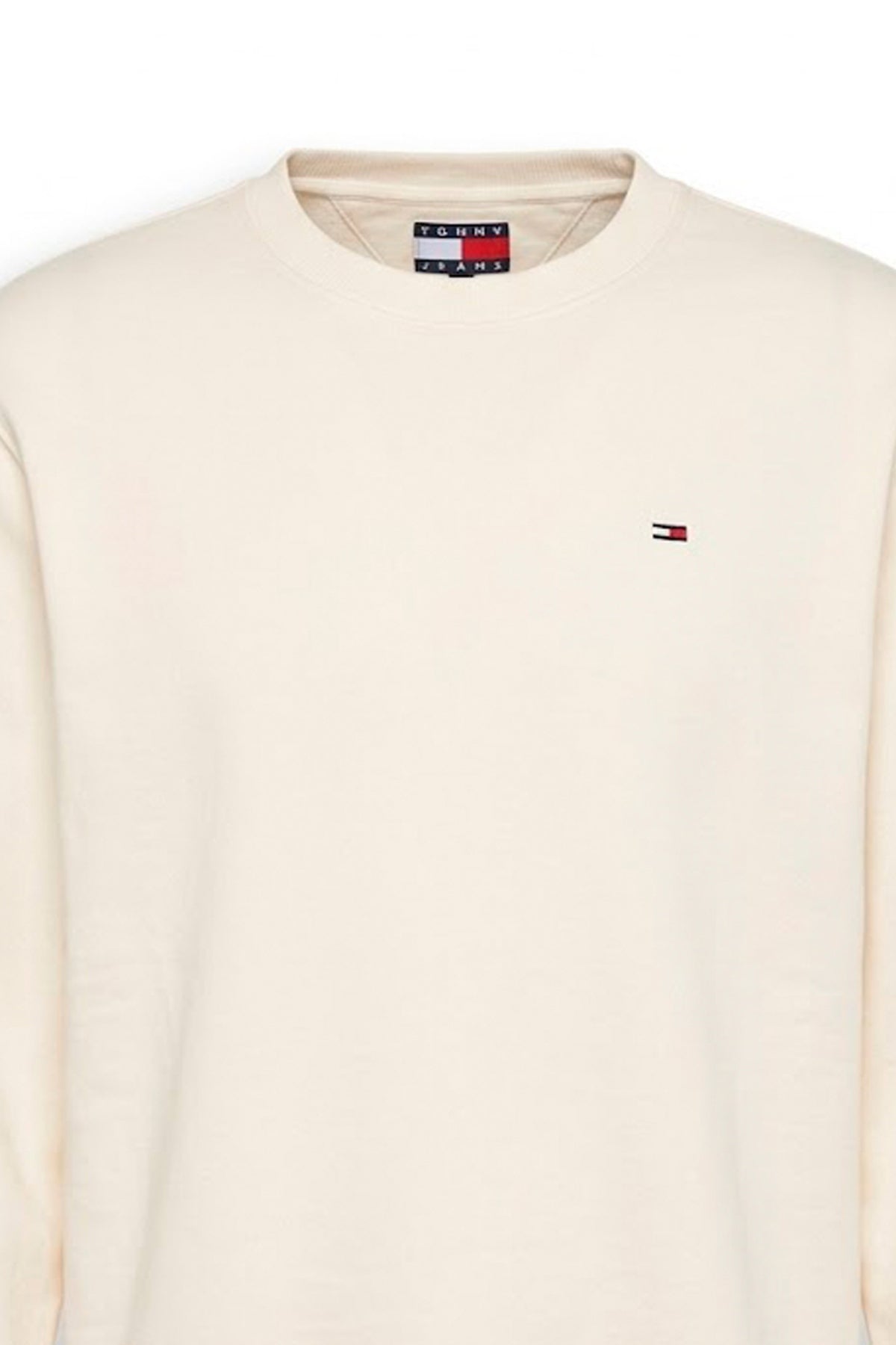 TOMMY JEANS DM0DM21921 REG BADGE CREW en color BLANCO (2)