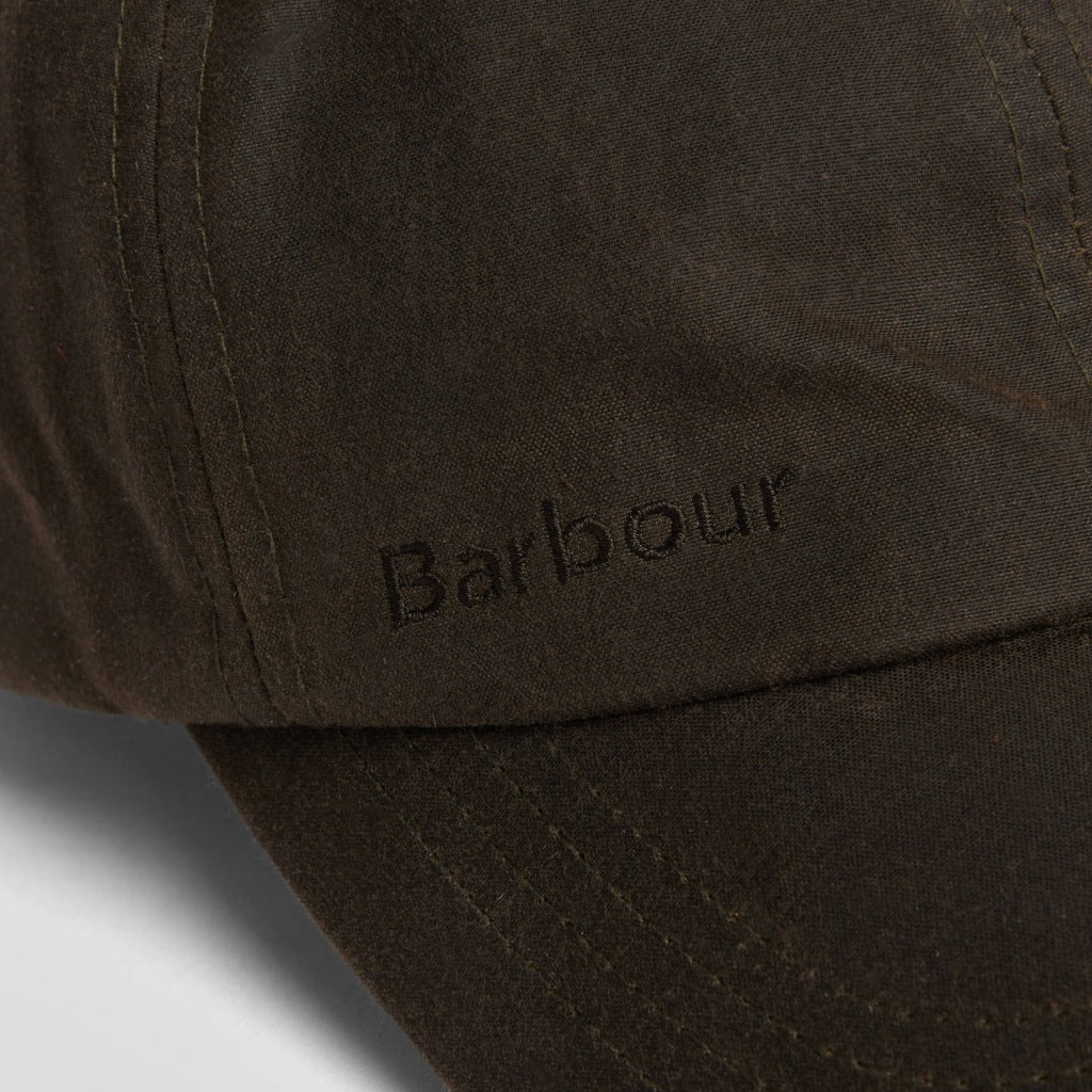 BARBOUR MHA0005OL71 WAX CAP en color VERDE (3)