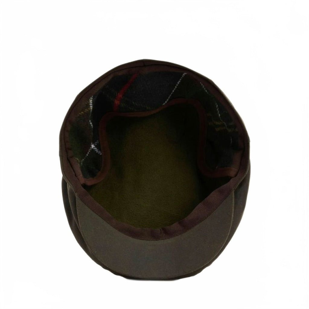 BARBOUR MHA0294OL11 CHEVIOT WAX FLAT en color VERDE (5)