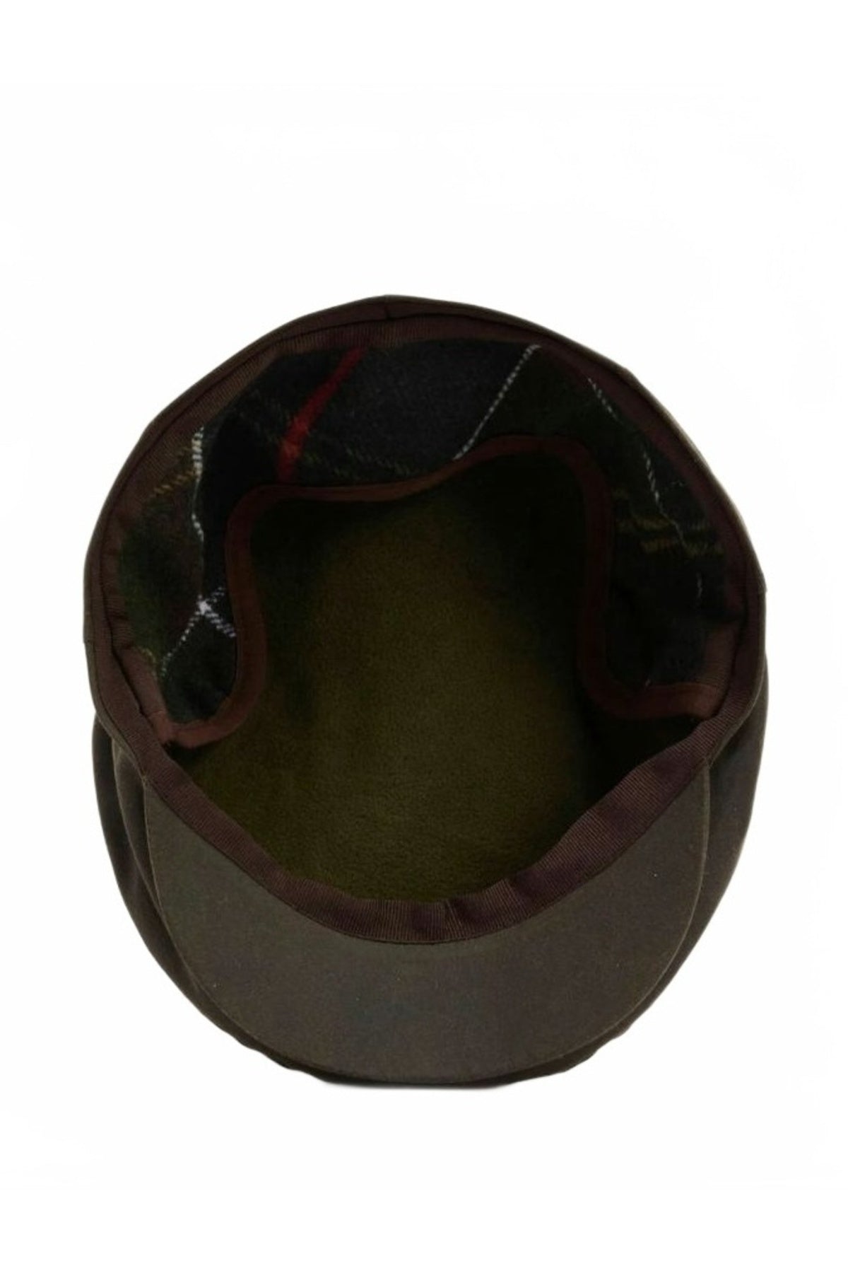 BARBOUR CHEVIOT WAXED FLAT CAP MHA0294OL11 en color VERDE (5)