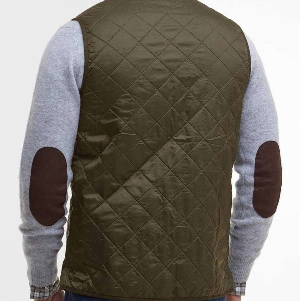 BARBOUR MLI0002OL91 POLARQUILT WAISTCOAT en color VERDE (2)