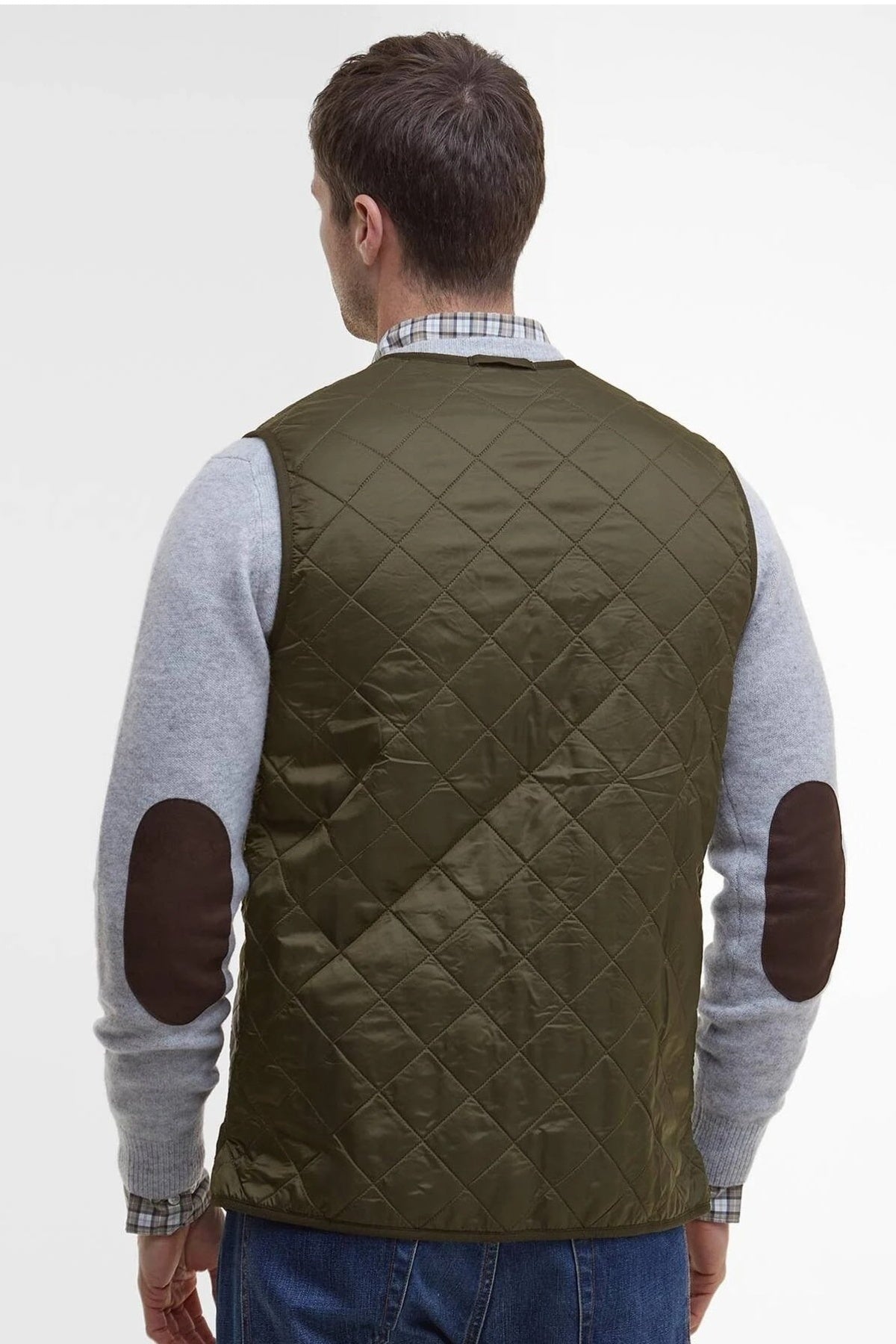 BARBOUR POLARQUILT WAISTCOAT MLI0002OL91 en color VERDE (2)